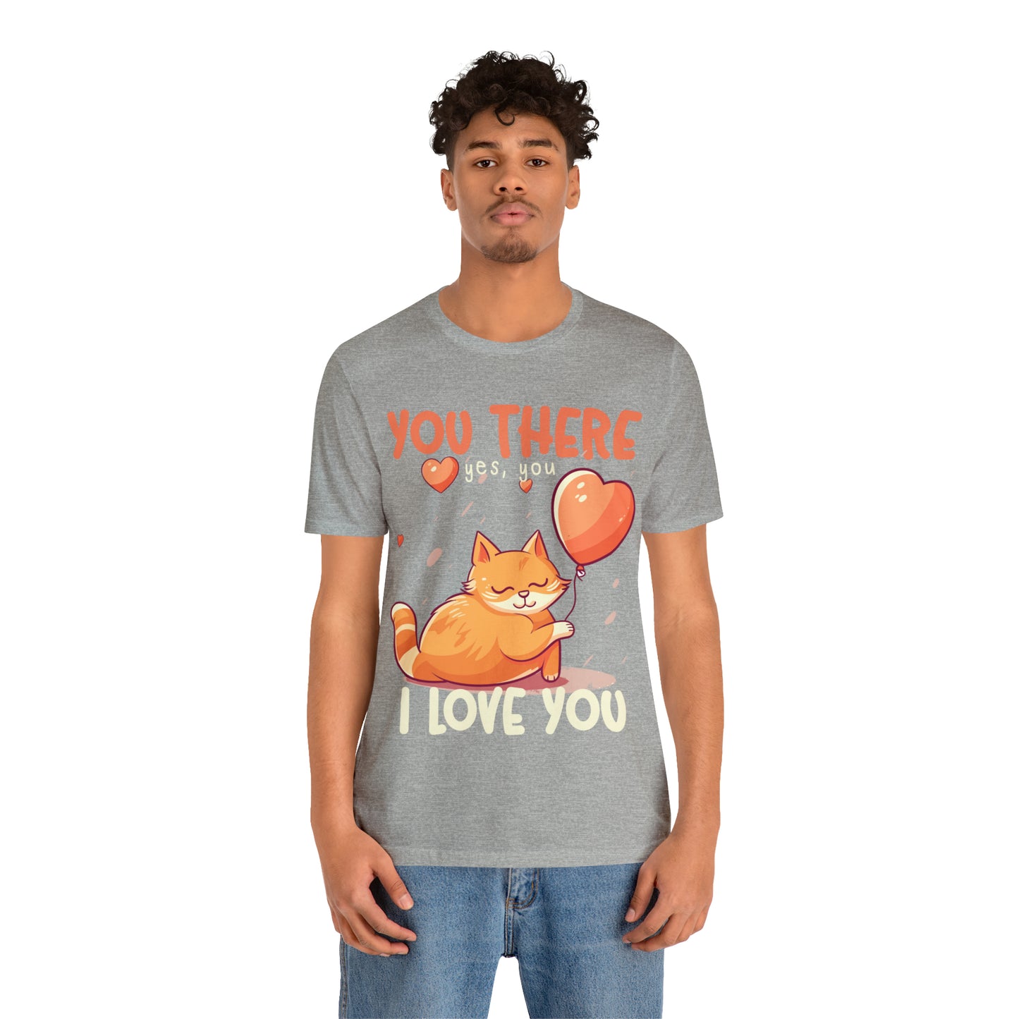 You There Yes, You I Love You Kitten Cat Lover Sleeping T-Shirt