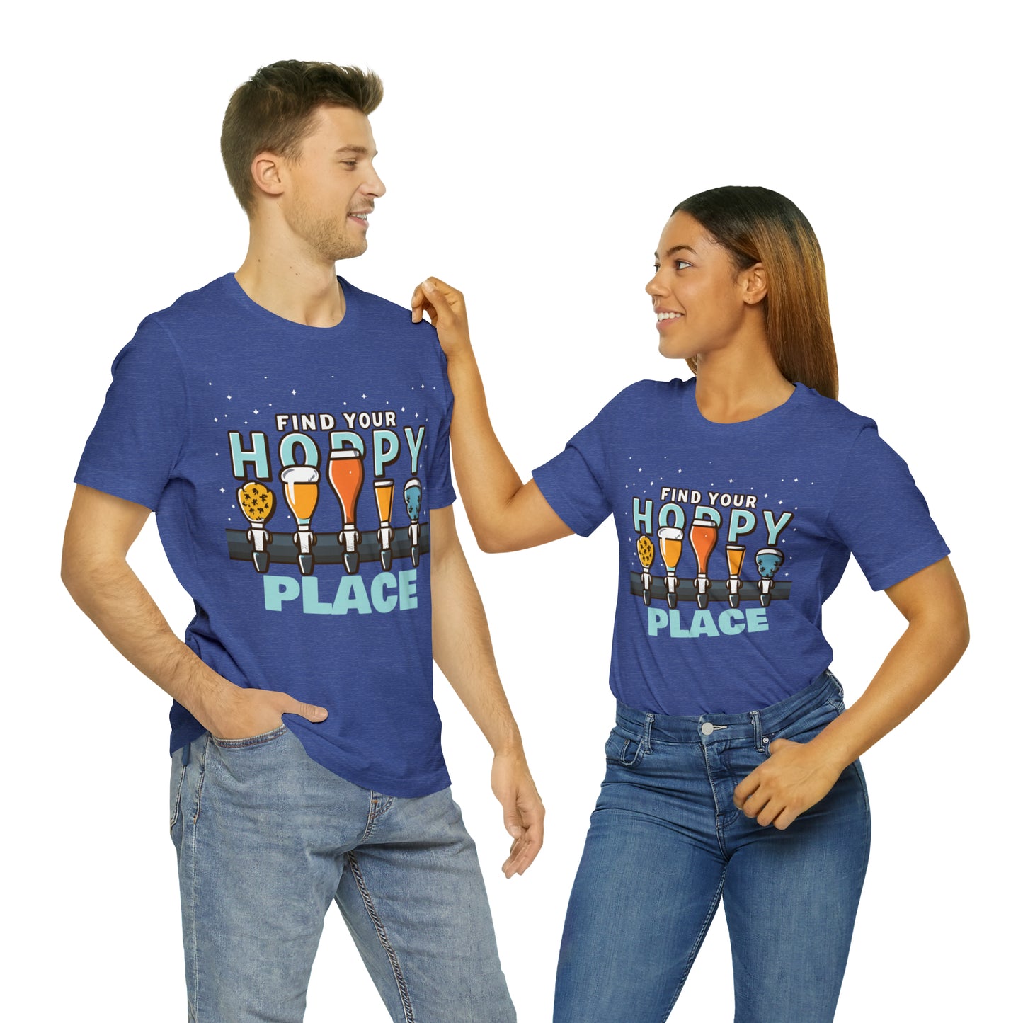 Find Your Hoppy Place Brewing Happiness Craft Beer T-Shirt