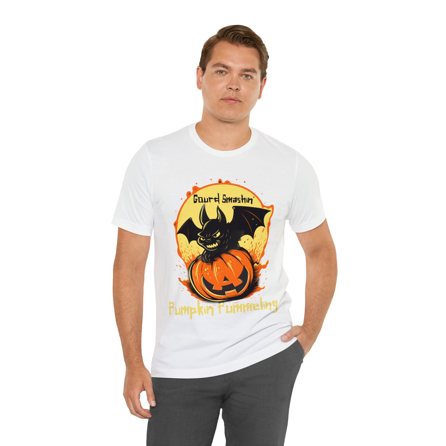 Gourd Smashin' Pumpkin Pummeling Halloween Autumn Harvest T-Shirt