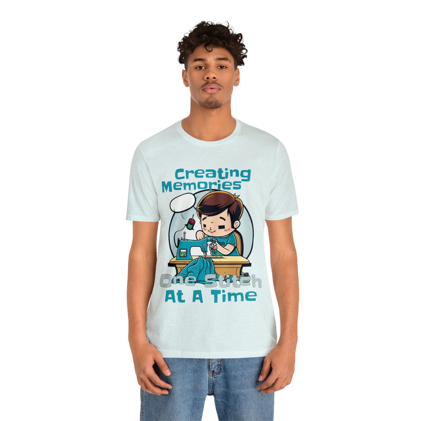 Creating Memories One Stitch At A Time Sewing Crafting T-Shirt