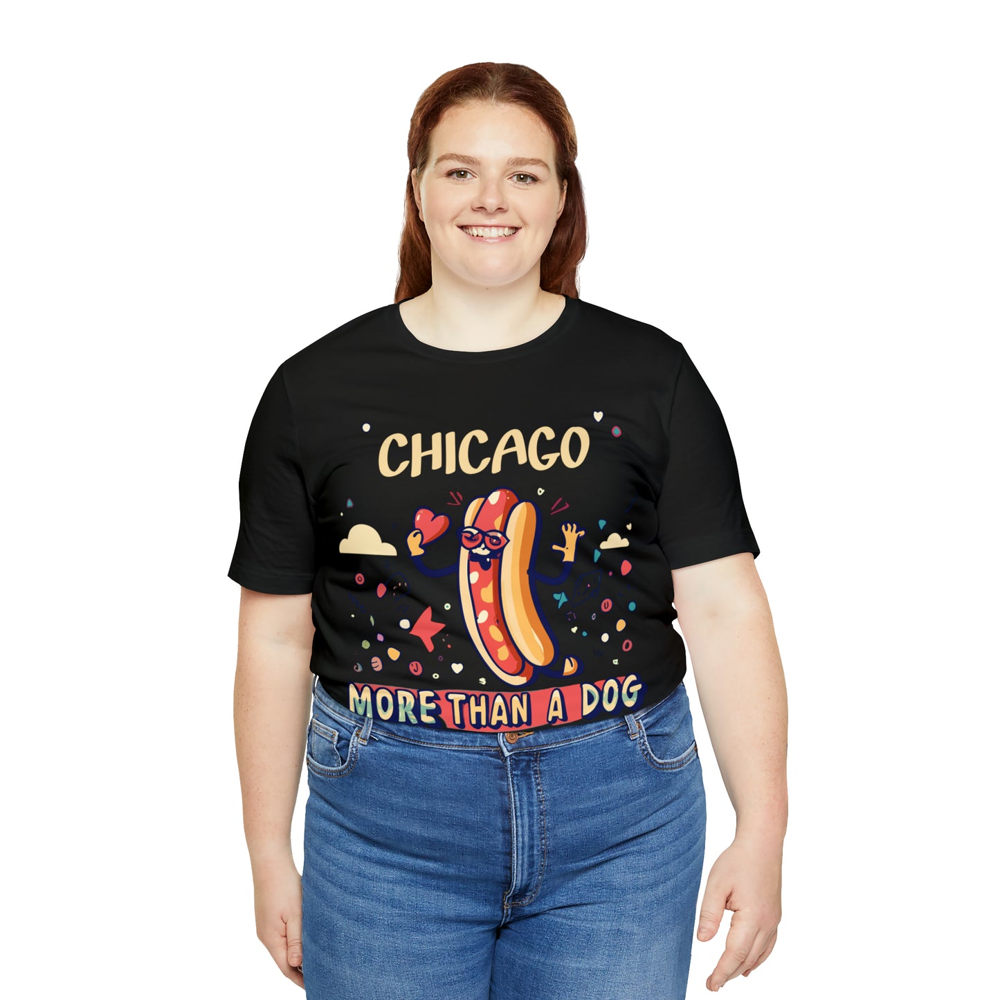 Chicago More Than a Dog Hot Dog Lover's Iconic Windy City T-Shirt