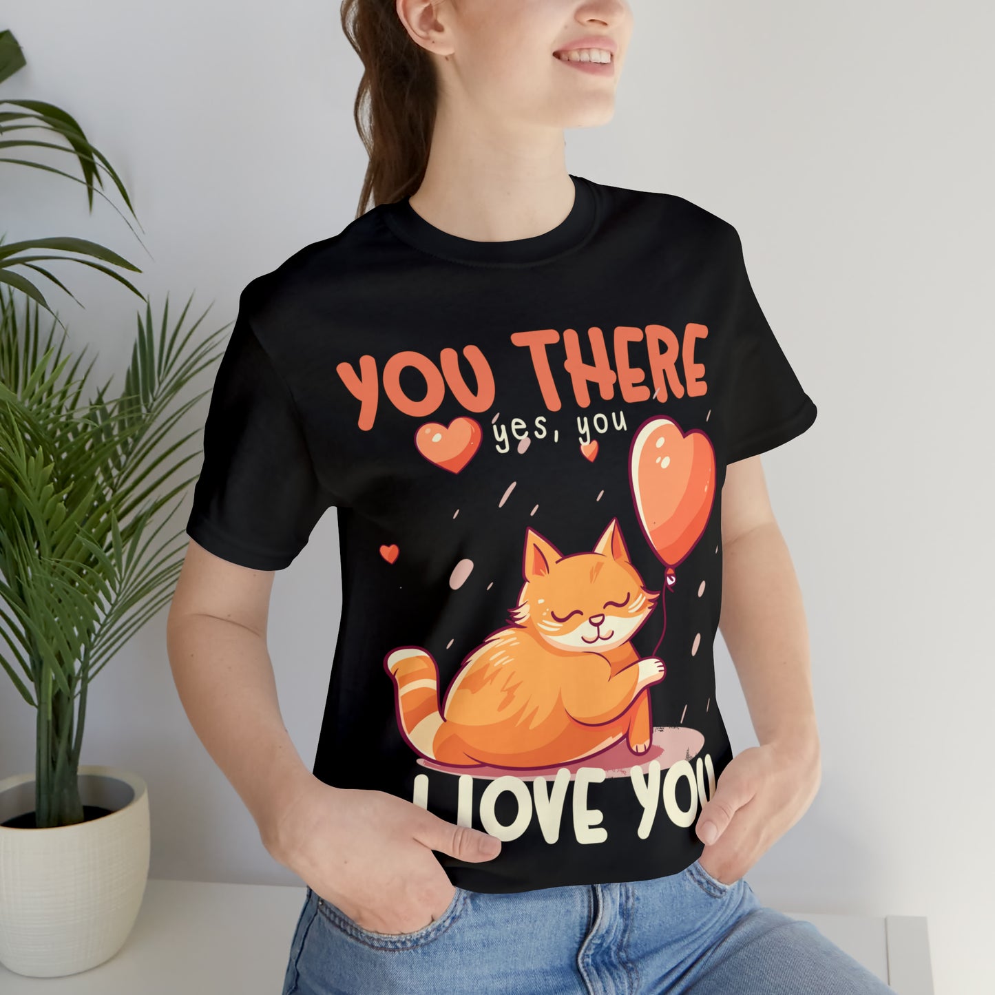 You There Yes, You I Love You Kitten Cat Lover Sleeping T-Shirt