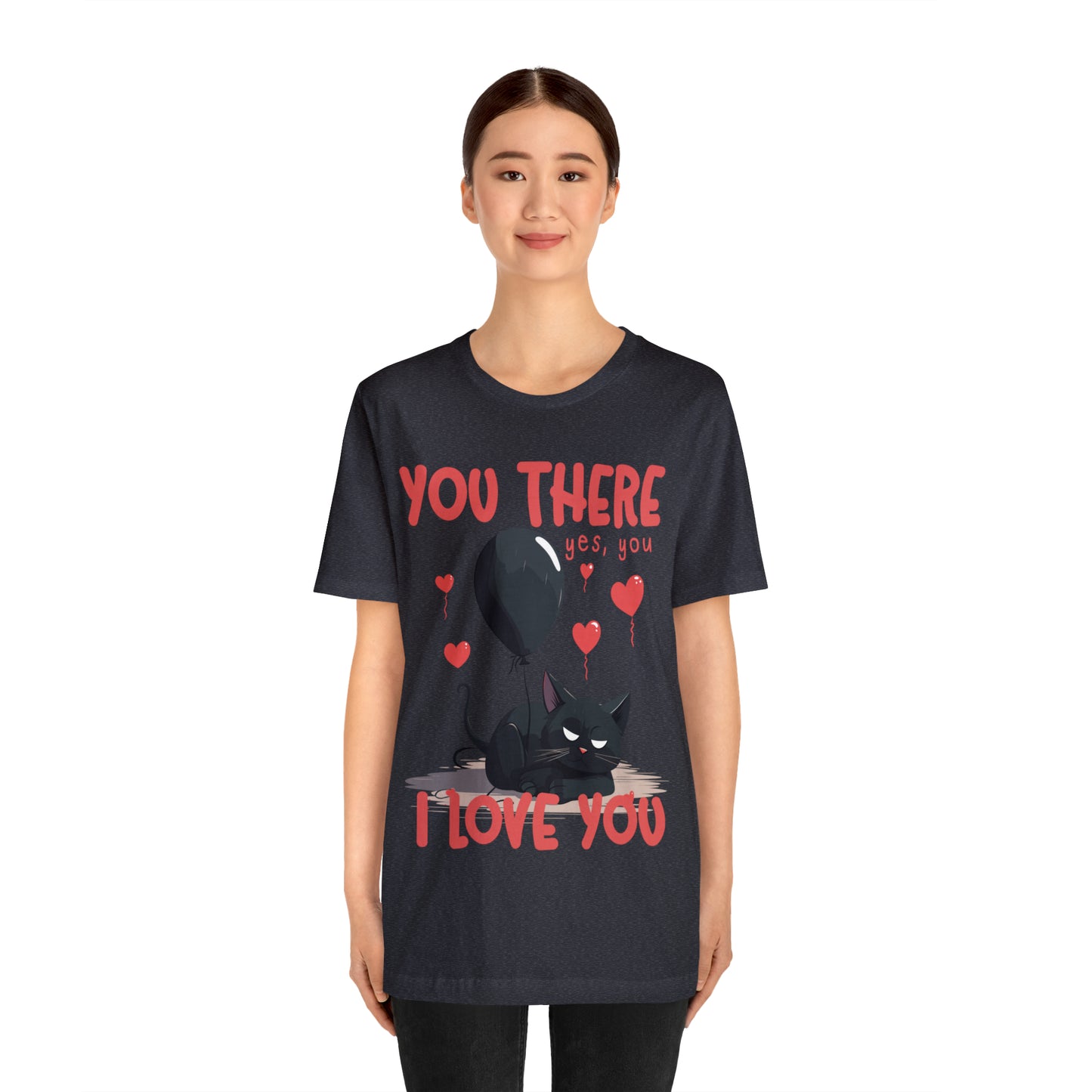 You There Yes, You I Love You Kitten Cat Lover Sleeping T-Shirt