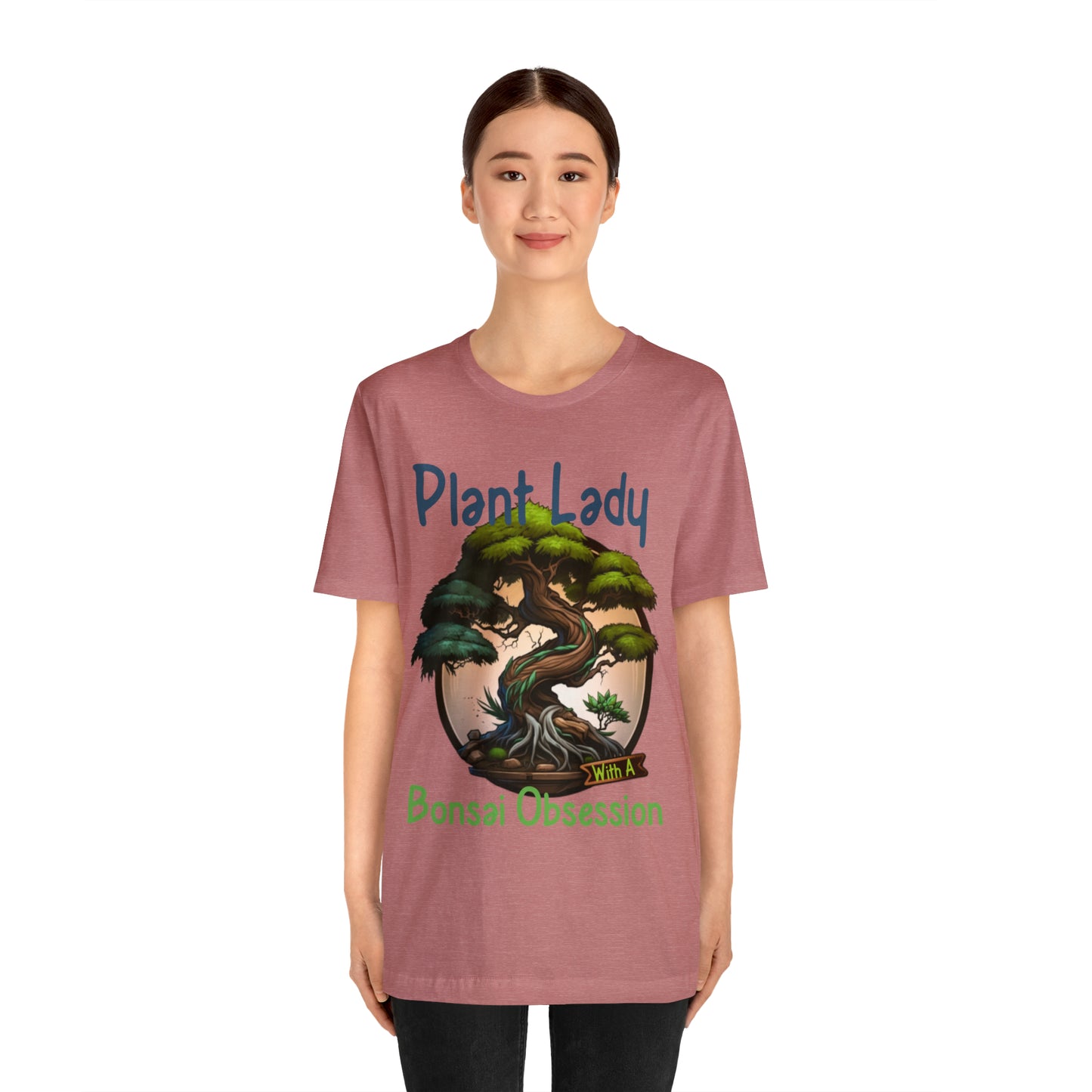 Japanese Zen Tree Obsession Plant Lady Nature Meditation T-Shirt