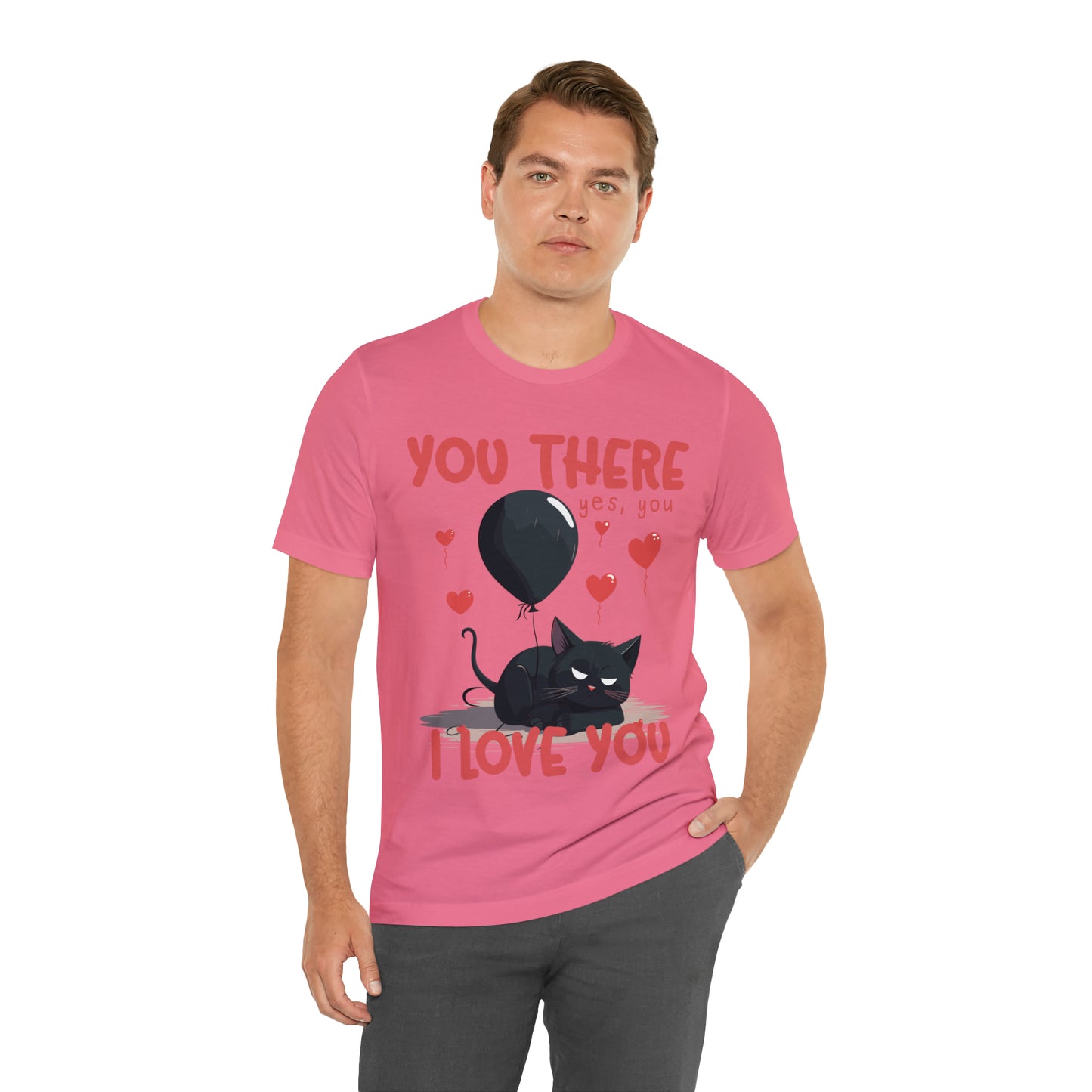 You There Yes, You I Love You Kitten Cat Lover Sleeping T-Shirt