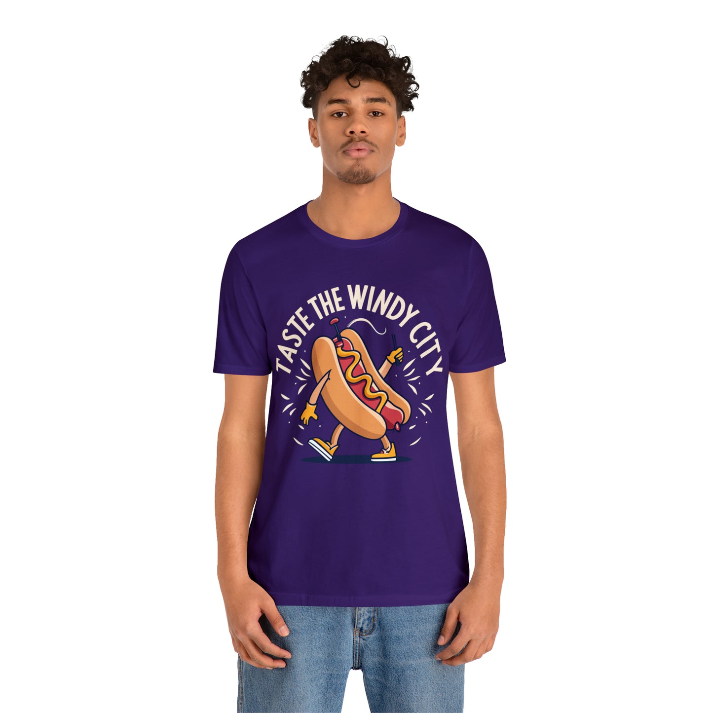 Taste The Windy City Chicago Hot Dog Lover Best Bites T-Shirt