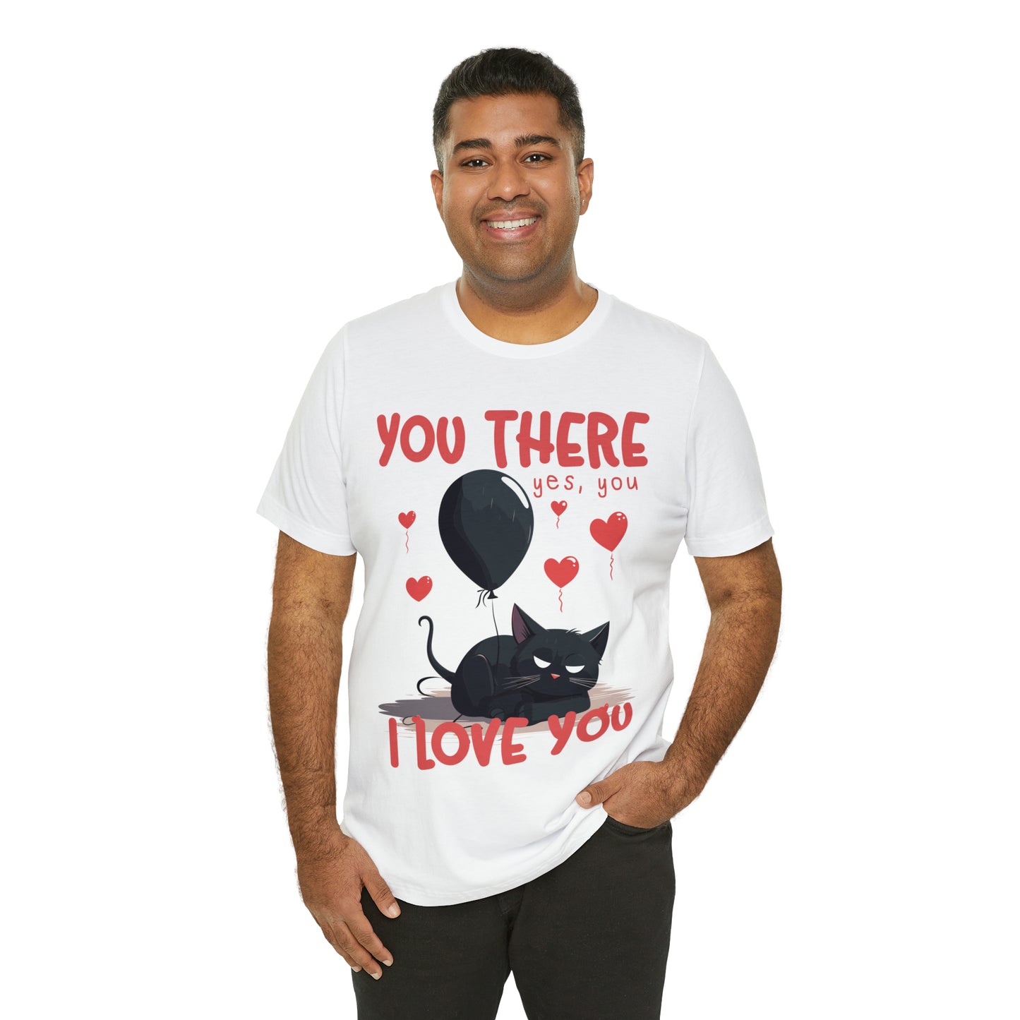 You There Yes, You I Love You Kitten Cat Lover Sleeping T-Shirt