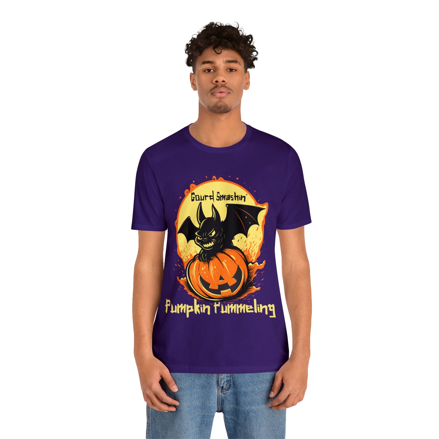 Gourd Smashin' Pumpkin Pummeling Halloween Autumn Harvest T-Shirt