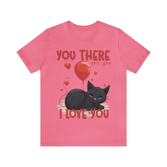 You There Yes, You I Love You Kitten Cat Lover Sleeping T-Shirt