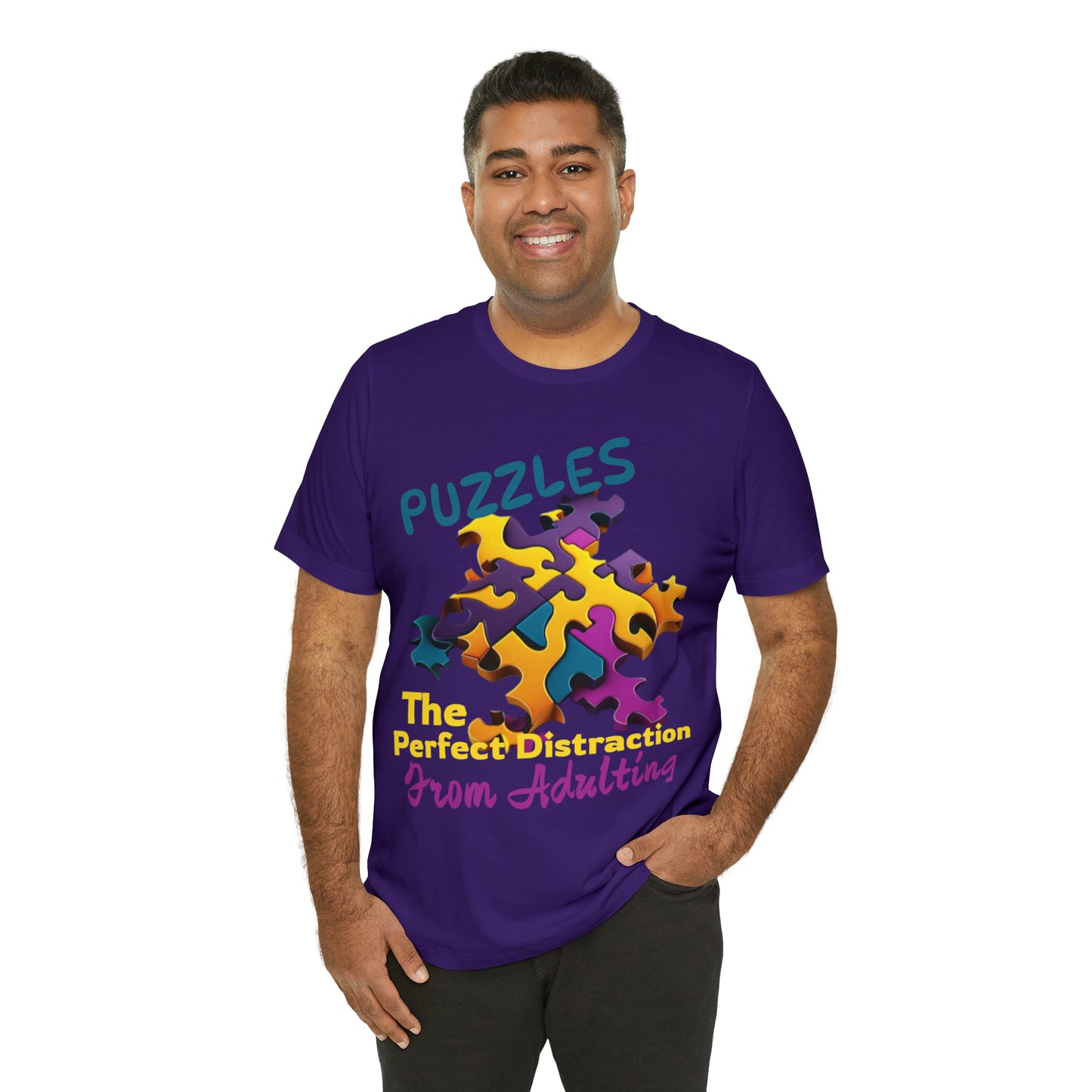 Puzzles The Perfect Distraction From Adulting Escapism T-Shirt