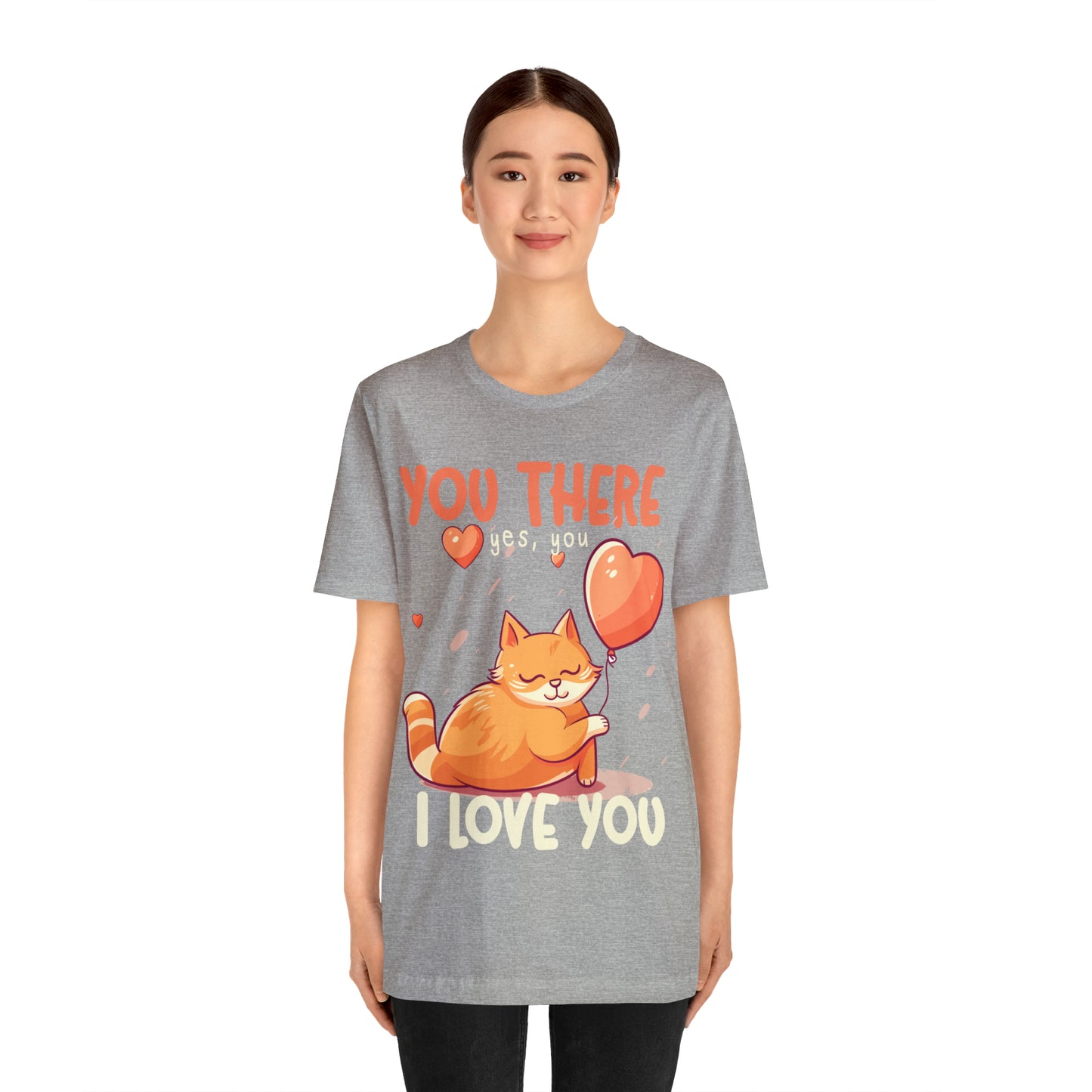 You There Yes, You I Love You Kitten Cat Lover Sleeping T-Shirt