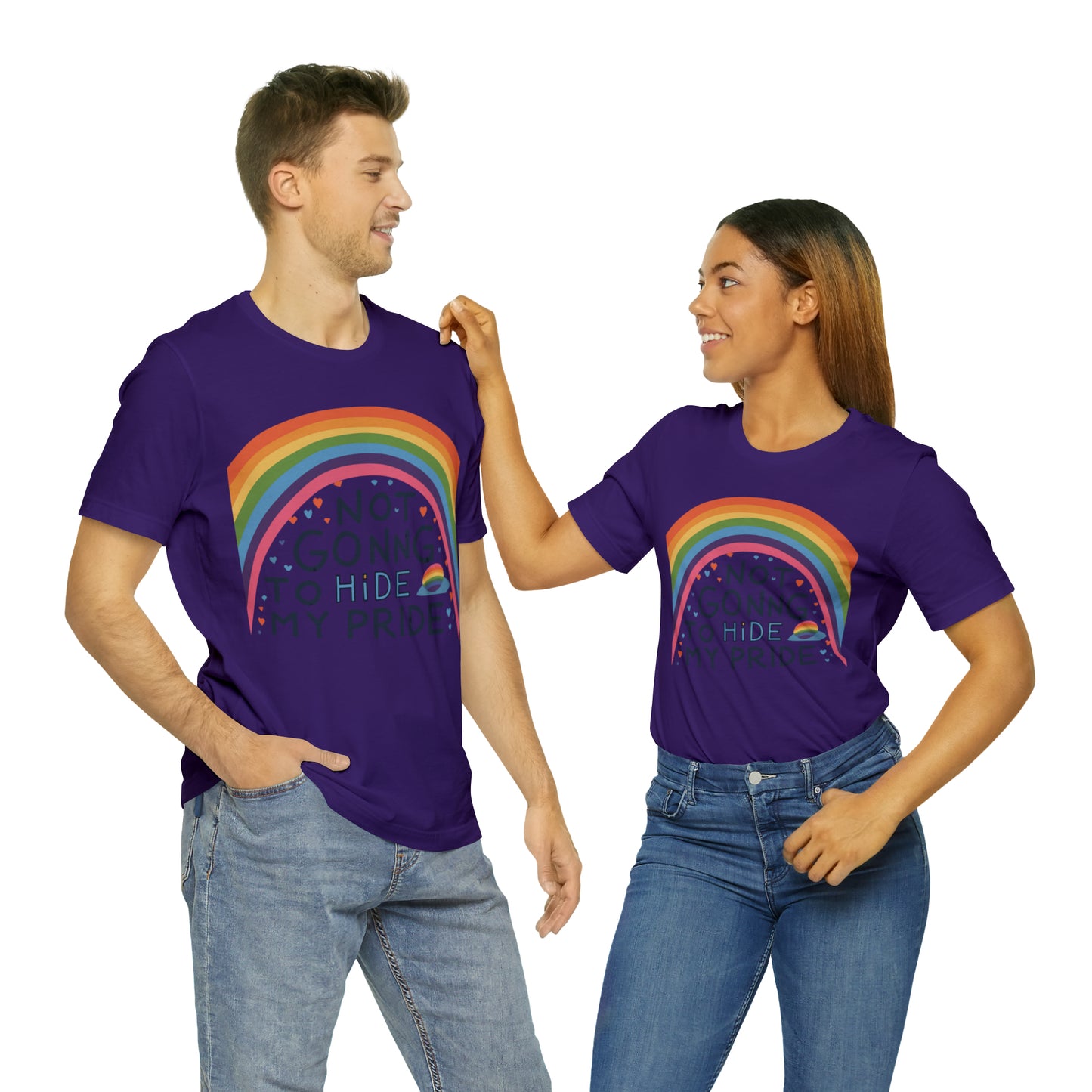 Not Going To Hide My Pride LGBTQ Love Equality T-Shirt