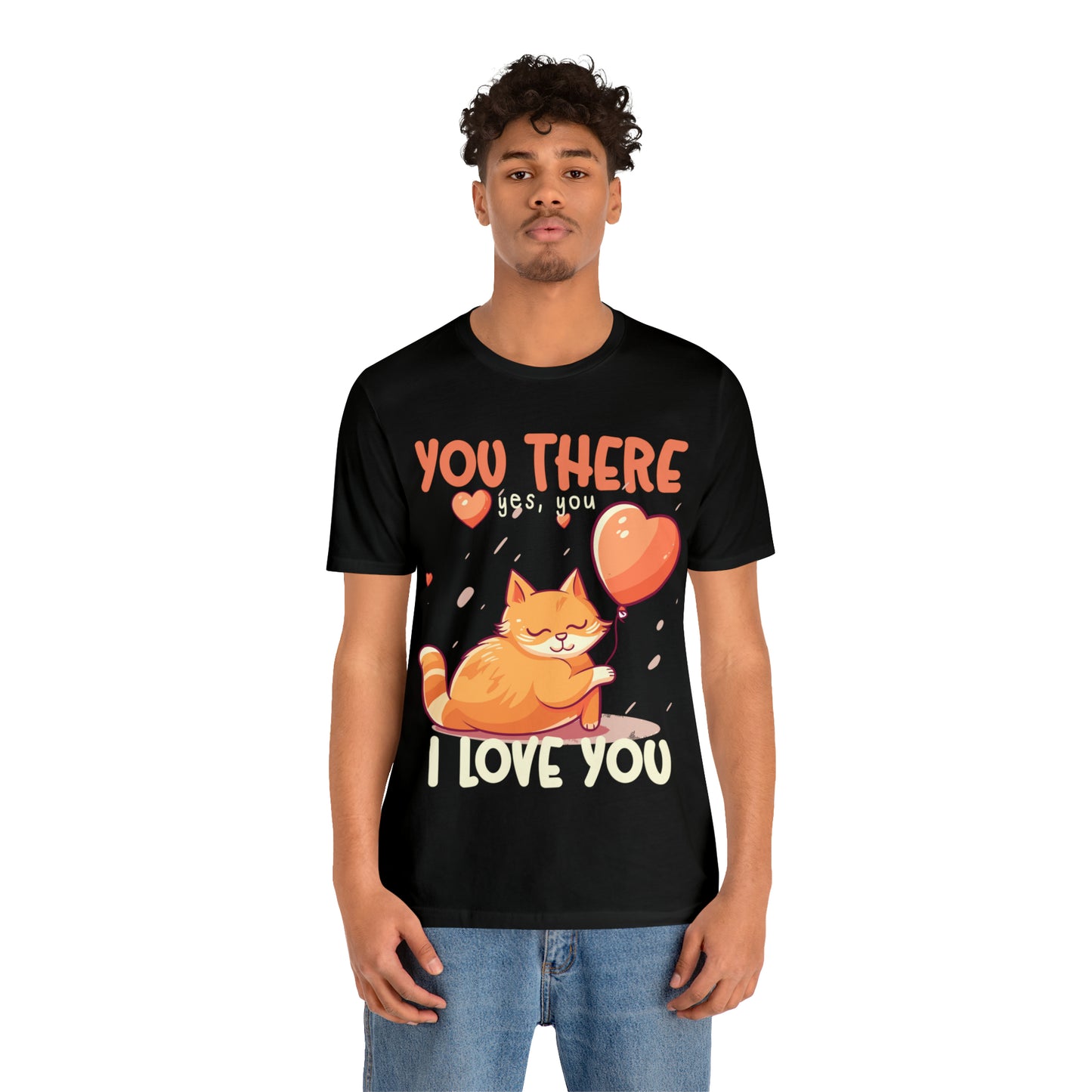 You There Yes, You I Love You Kitten Cat Lover Sleeping T-Shirt