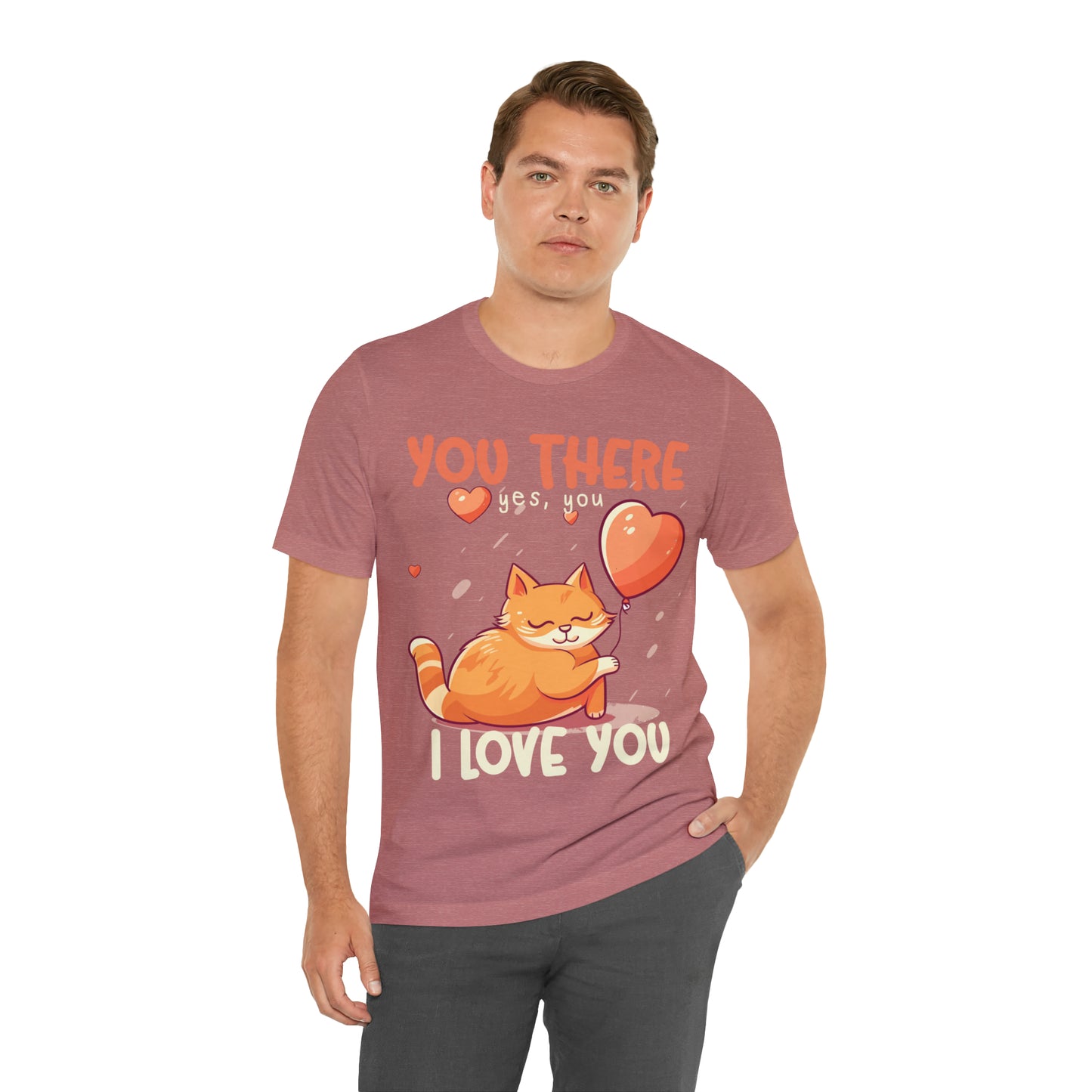 You There Yes, You I Love You Kitten Cat Lover Sleeping T-Shirt