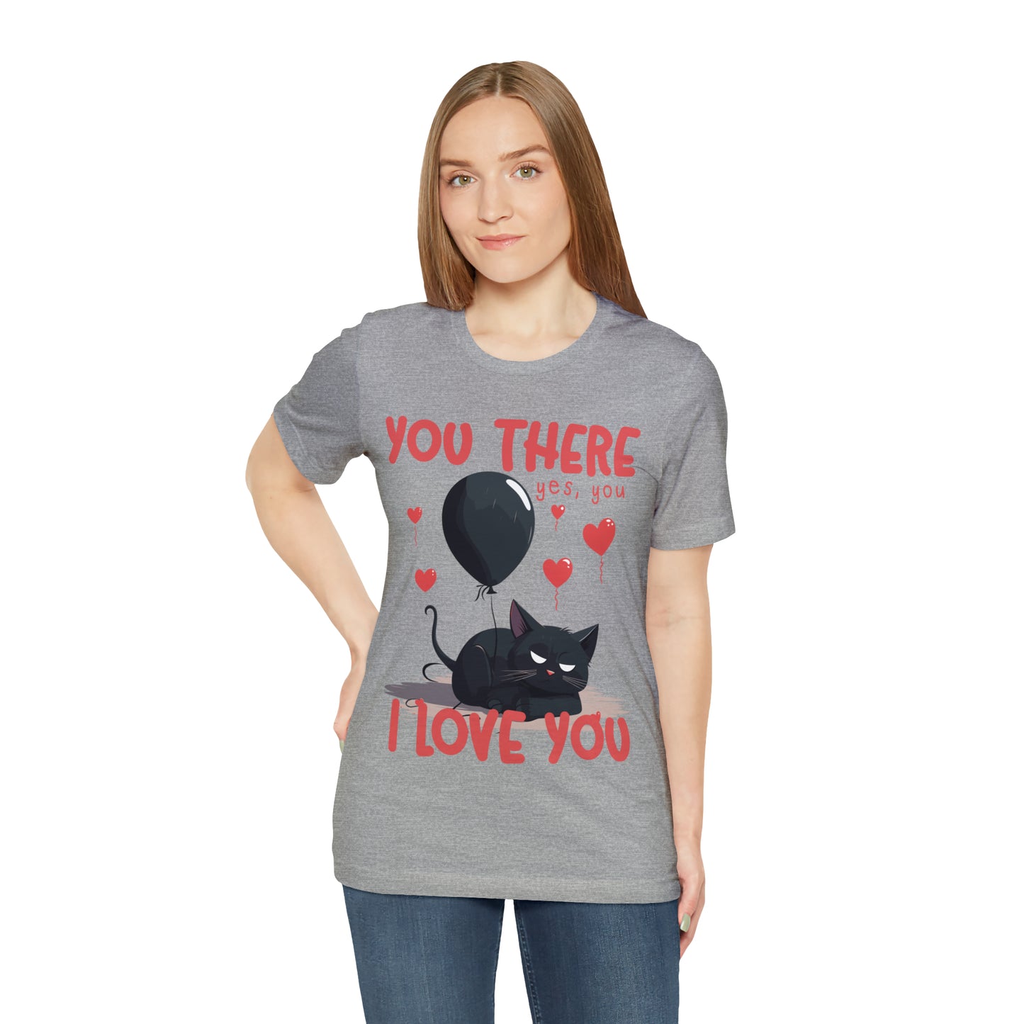 You There Yes, You I Love You Kitten Cat Lover Sleeping T-Shirt