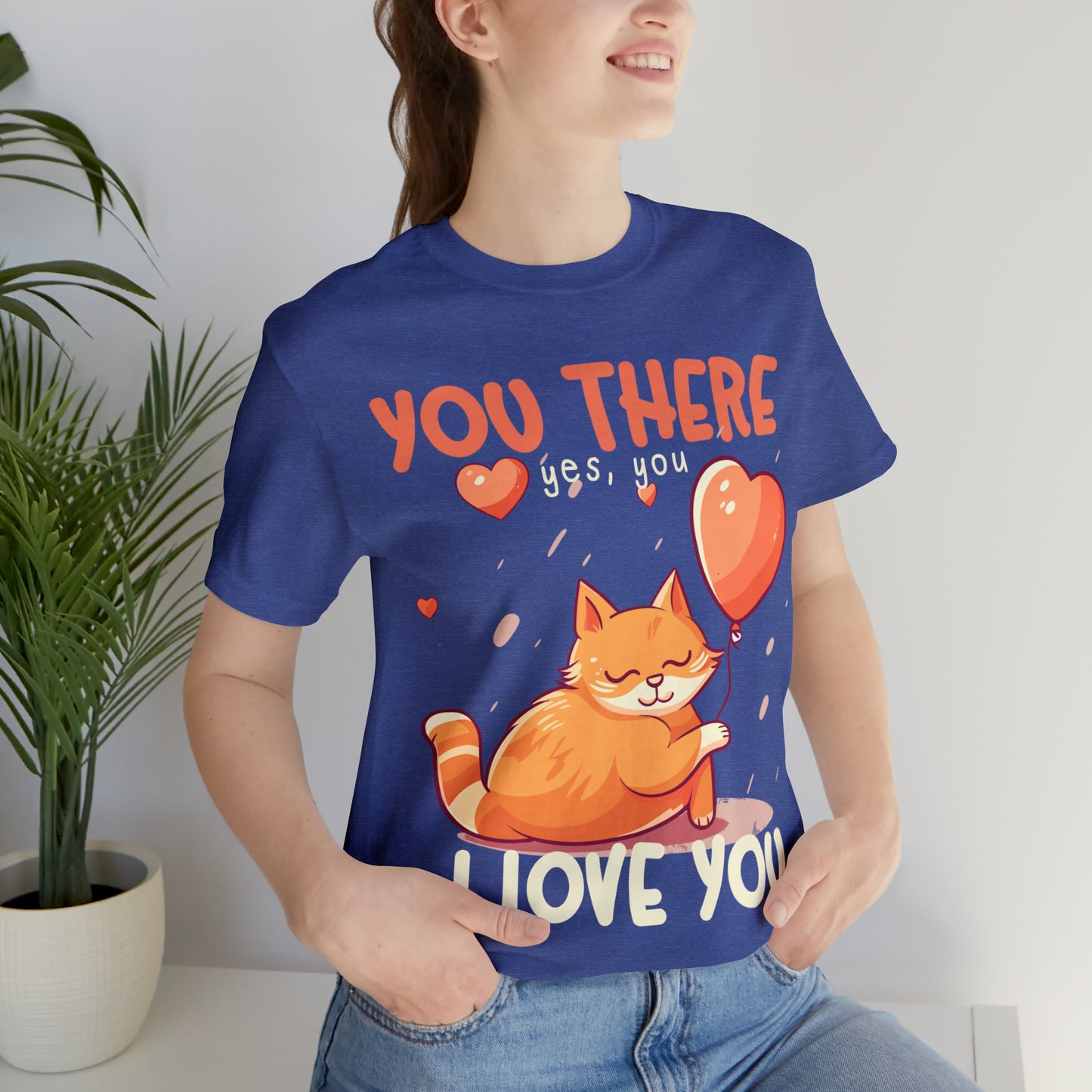 You There Yes, You I Love You Kitten Cat Lover Sleeping T-Shirt