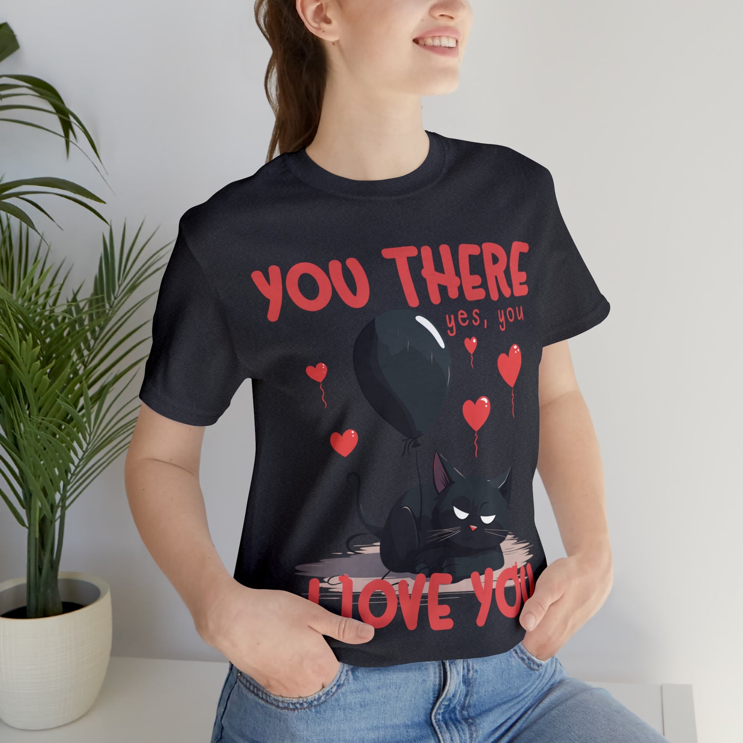 You There Yes, You I Love You Kitten Cat Lover Sleeping T-Shirt