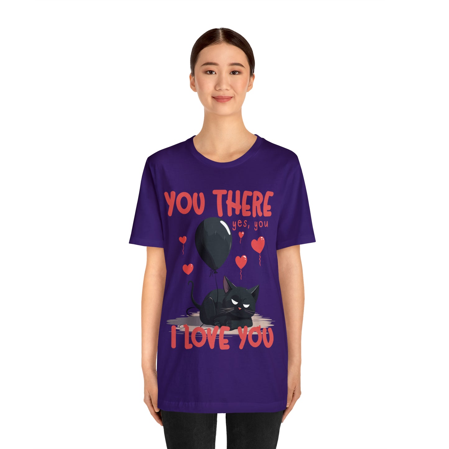 You There Yes, You I Love You Kitten Cat Lover Sleeping T-Shirt