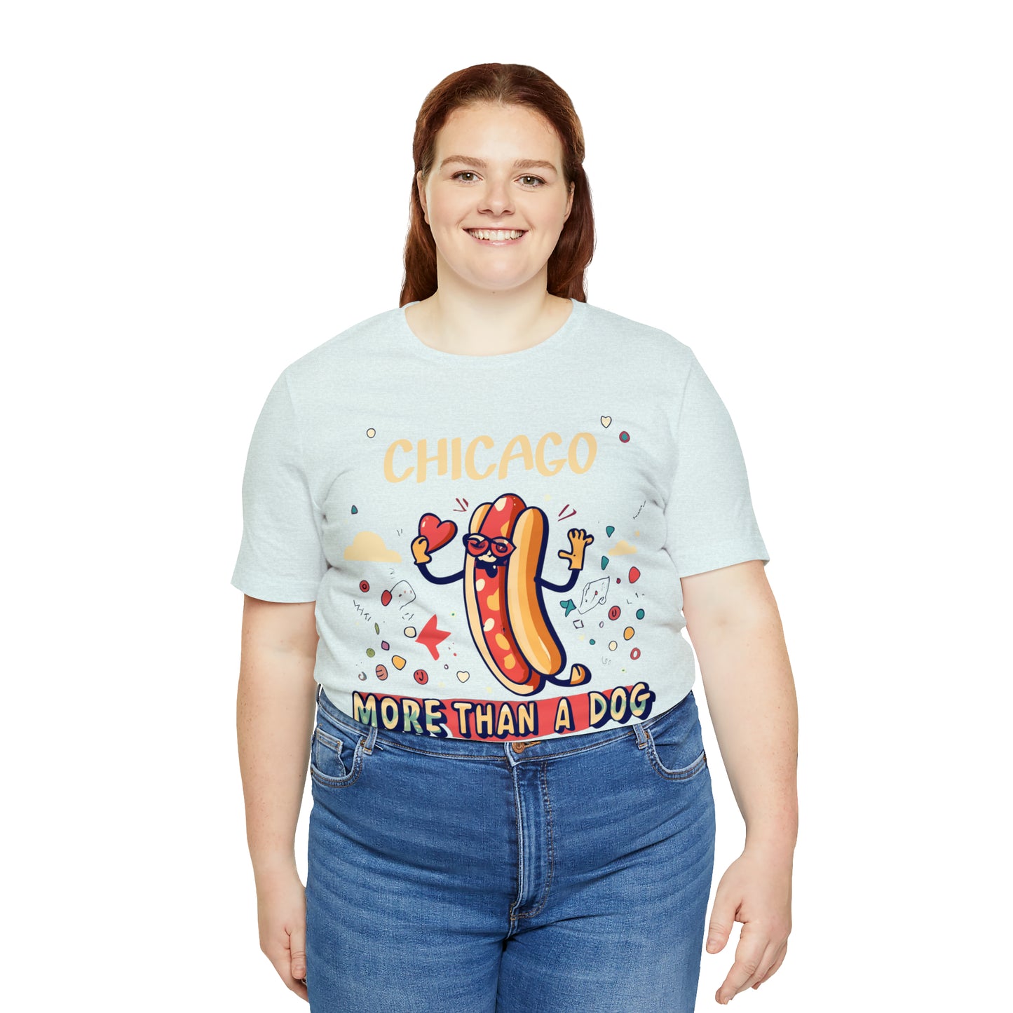 Chicago More Than a Dog Hot Dog Lover's Iconic Windy City T-Shirt