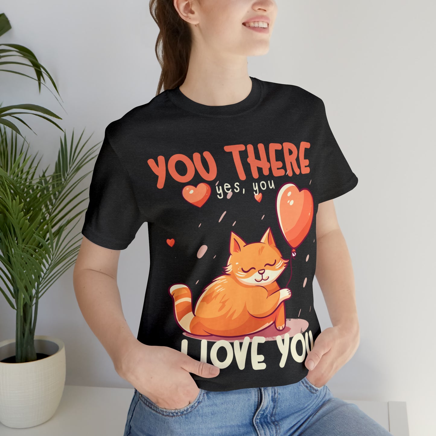 You There Yes, You I Love You Kitten Cat Lover Sleeping T-Shirt