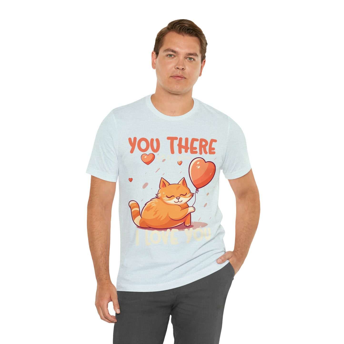 You There Yes, You I Love You Kitten Cat Lover Sleeping T-Shirt