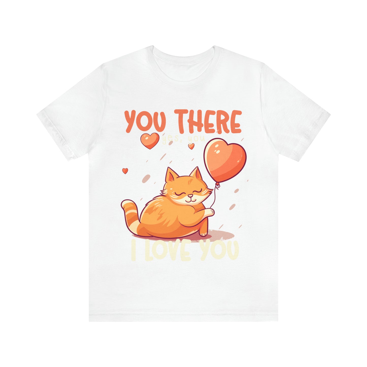 You There Yes, You I Love You Kitten Cat Lover Sleeping T-Shirt