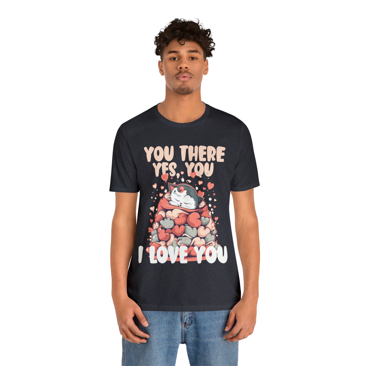 You There Yes, You I Love You Kitten Cat Lover Sleeping T-Shirt