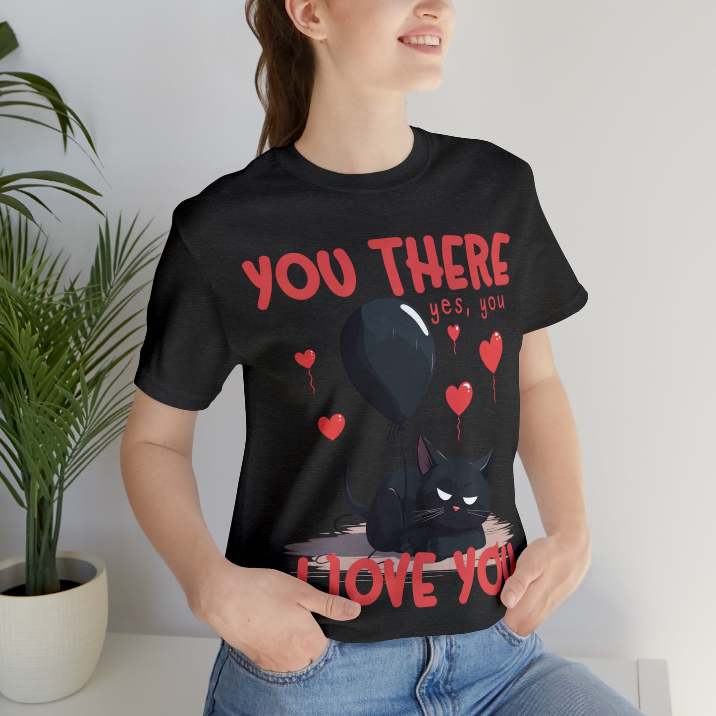 You There Yes, You I Love You Kitten Cat Lover Sleeping T-Shirt