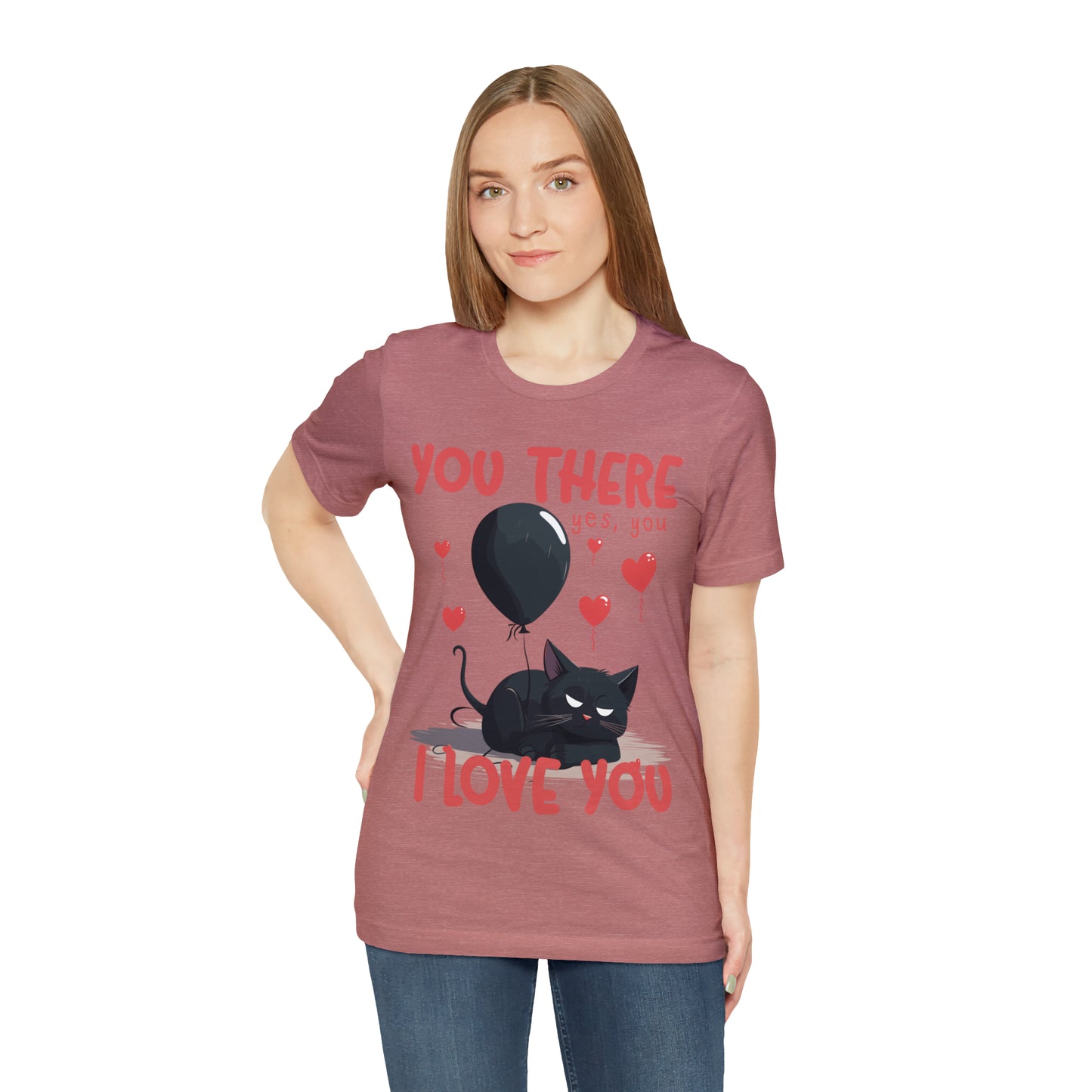 You There Yes, You I Love You Kitten Cat Lover Sleeping T-Shirt