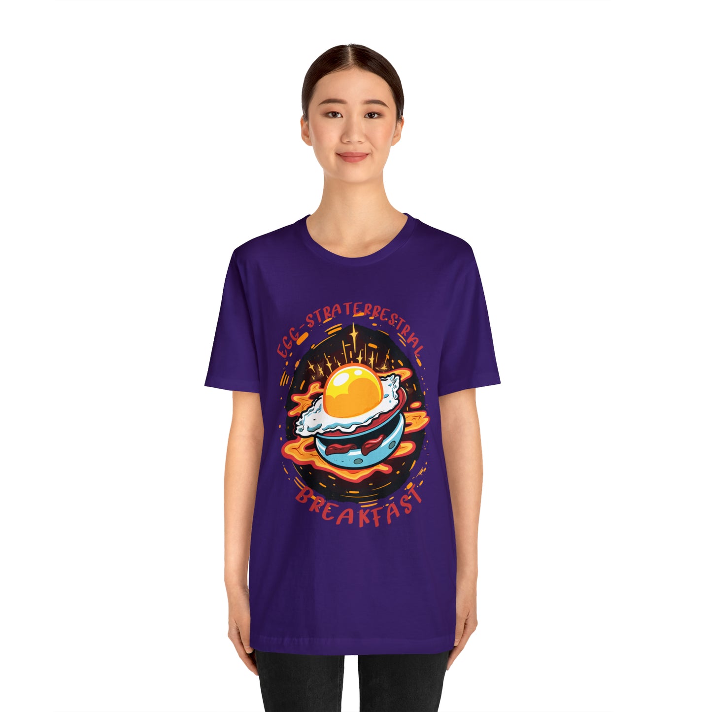 Egg-straterrestrial Breakfast: Out-of-This-World Egg Lovers T-Shirt