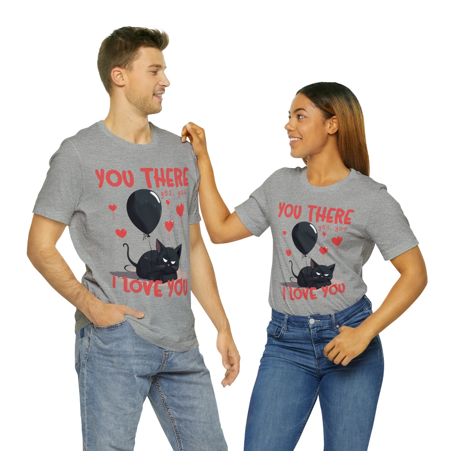 You There Yes, You I Love You Kitten Cat Lover Sleeping T-Shirt