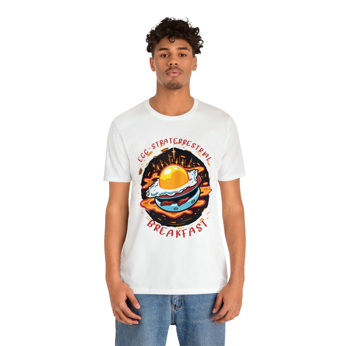 Egg-straterrestrial Breakfast: Out-of-This-World Egg Lovers T-Shirt