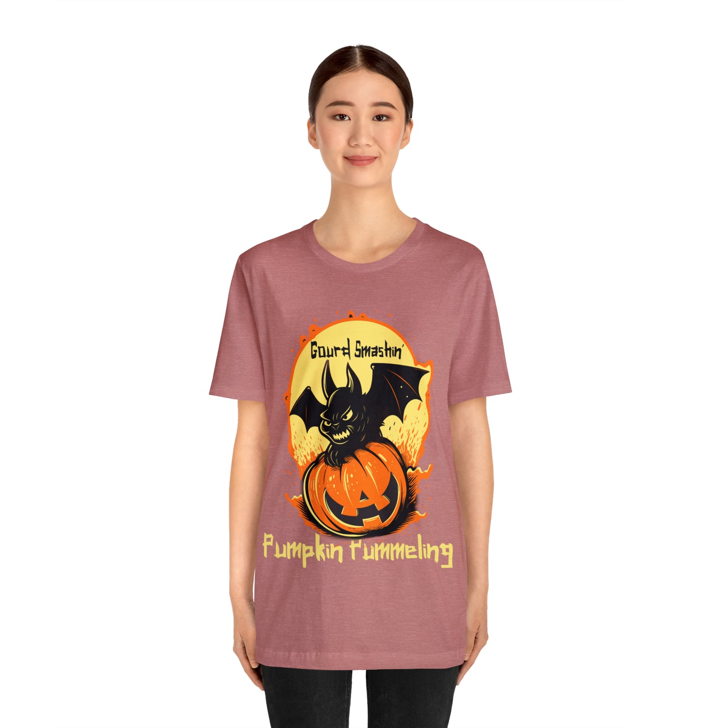 Gourd Smashin' Pumpkin Pummeling Halloween Autumn Harvest T-Shirt