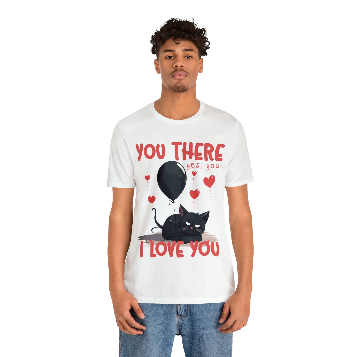 You There Yes, You I Love You Kitten Cat Lover Sleeping T-Shirt