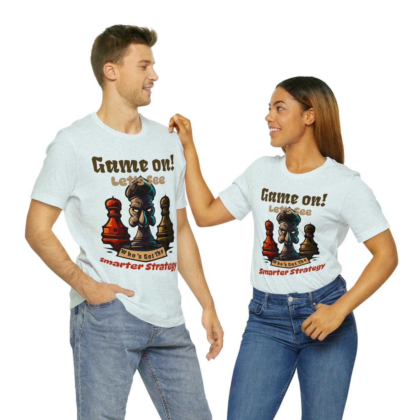 Game On! Let's See Who's Got The Smarter Strategy Board T-Shirt