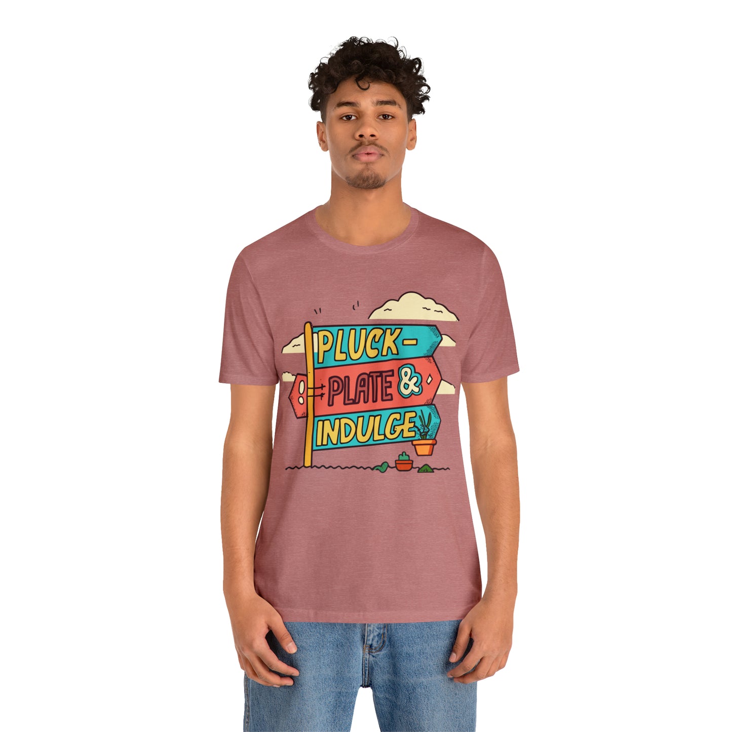 Pluck Plate & Indulge Farm-to-Table Culinary Delight T-Shirt