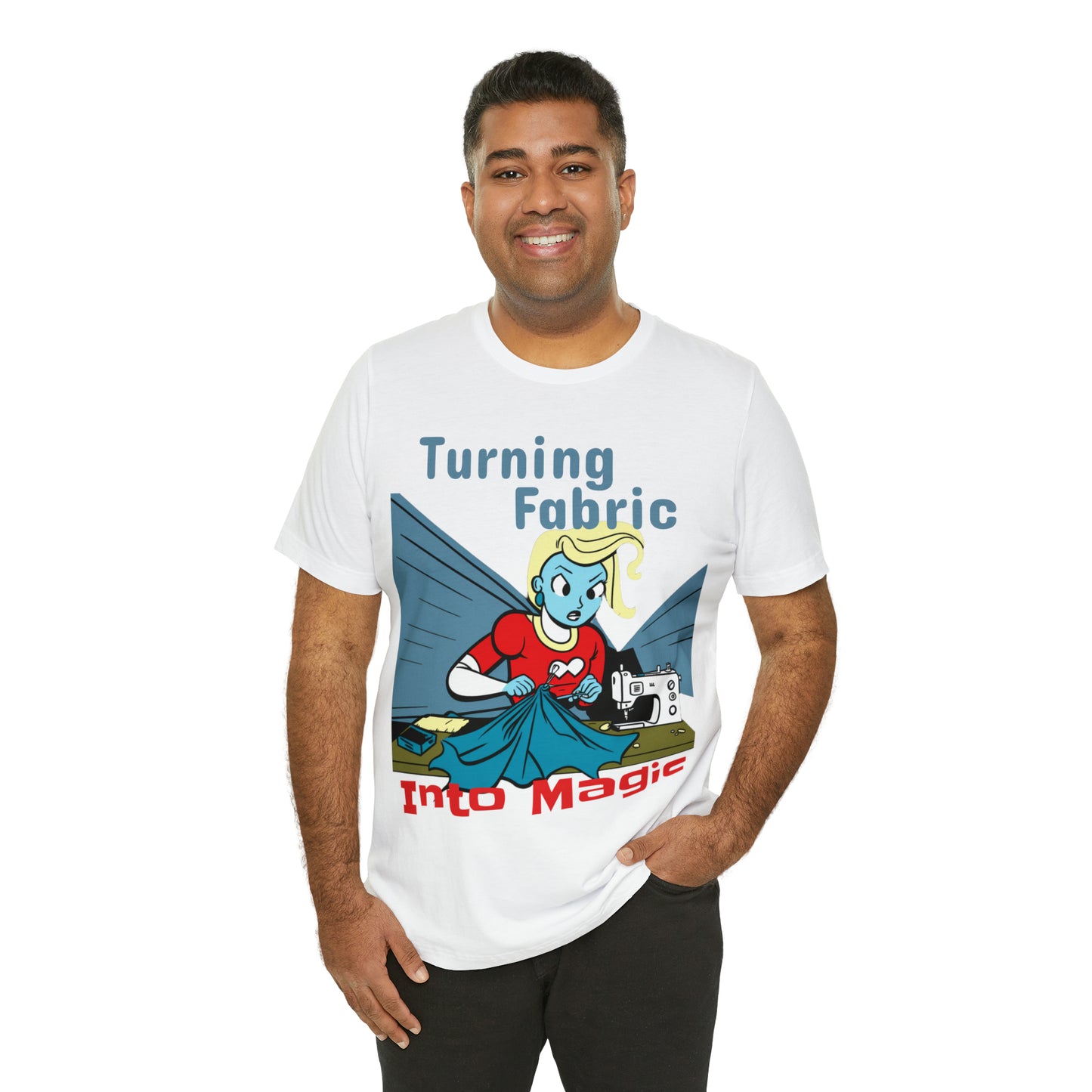 Turning Fabric In Magic Sewing Mystical Stitchery Creations T-Shirt