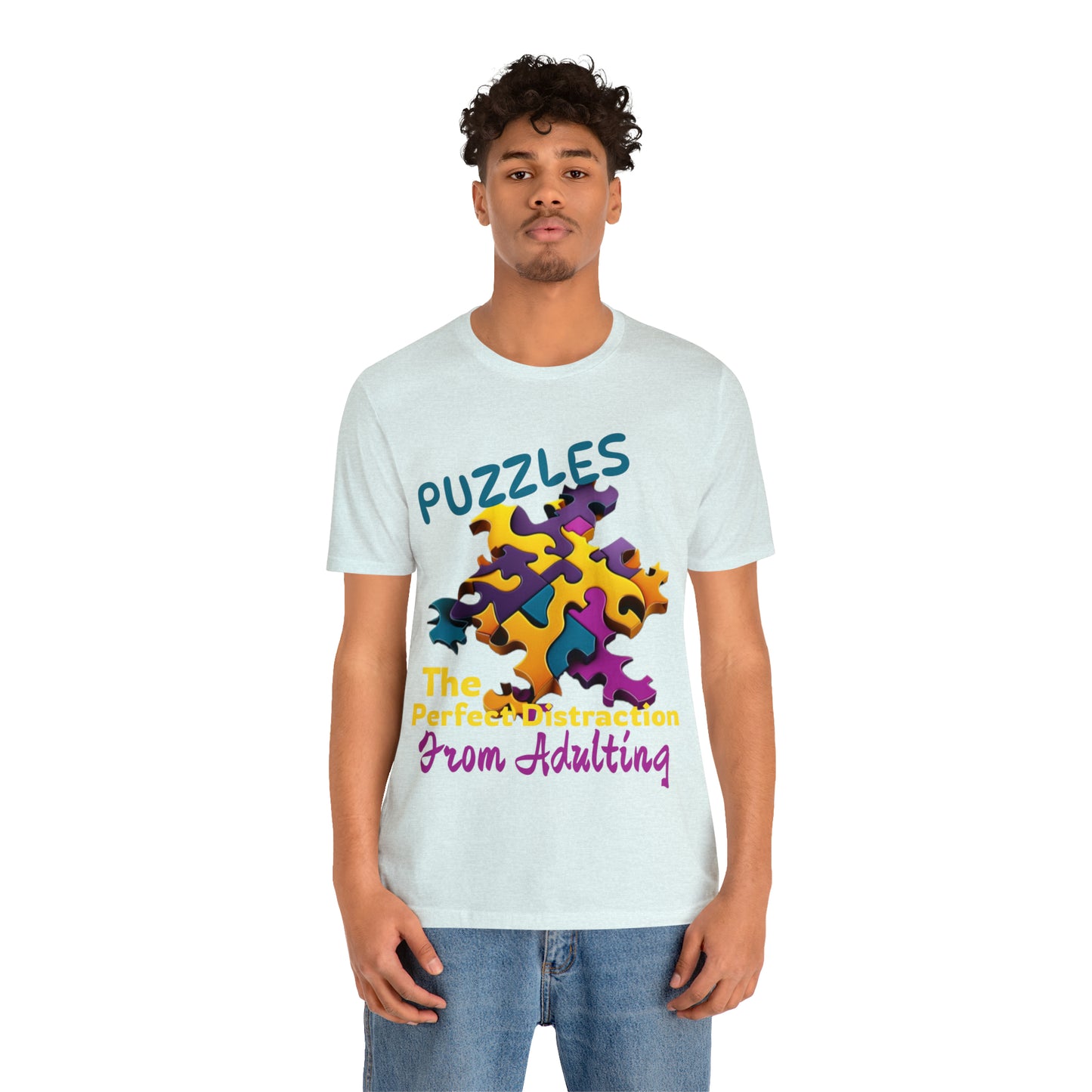 Puzzles The Perfect Distraction From Adulting Escapism T-Shirt