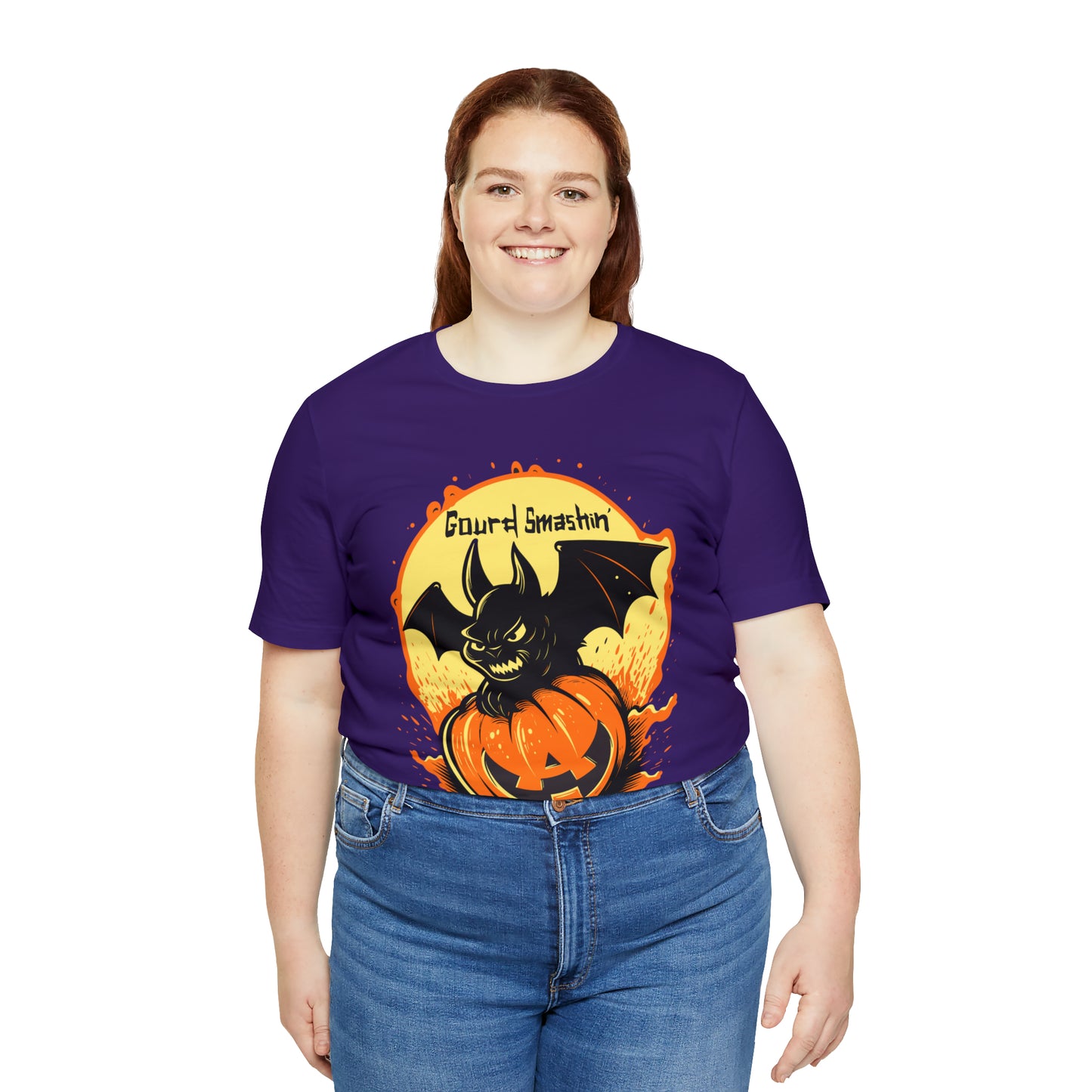 Gourd Smashin' Pumpkin Pummeling Halloween Autumn Harvest T-Shirt