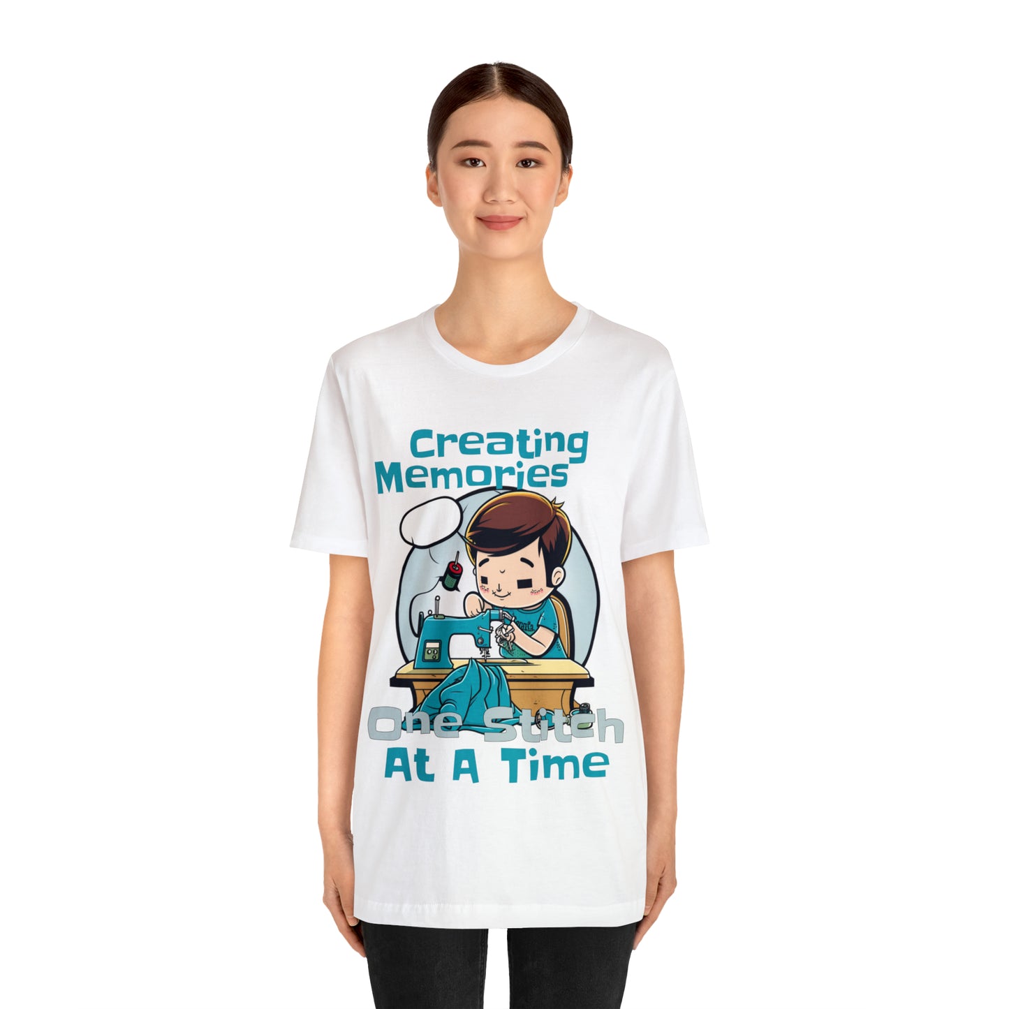 Creating Memories One Stitch At A Time Sewing Crafting T-Shirt