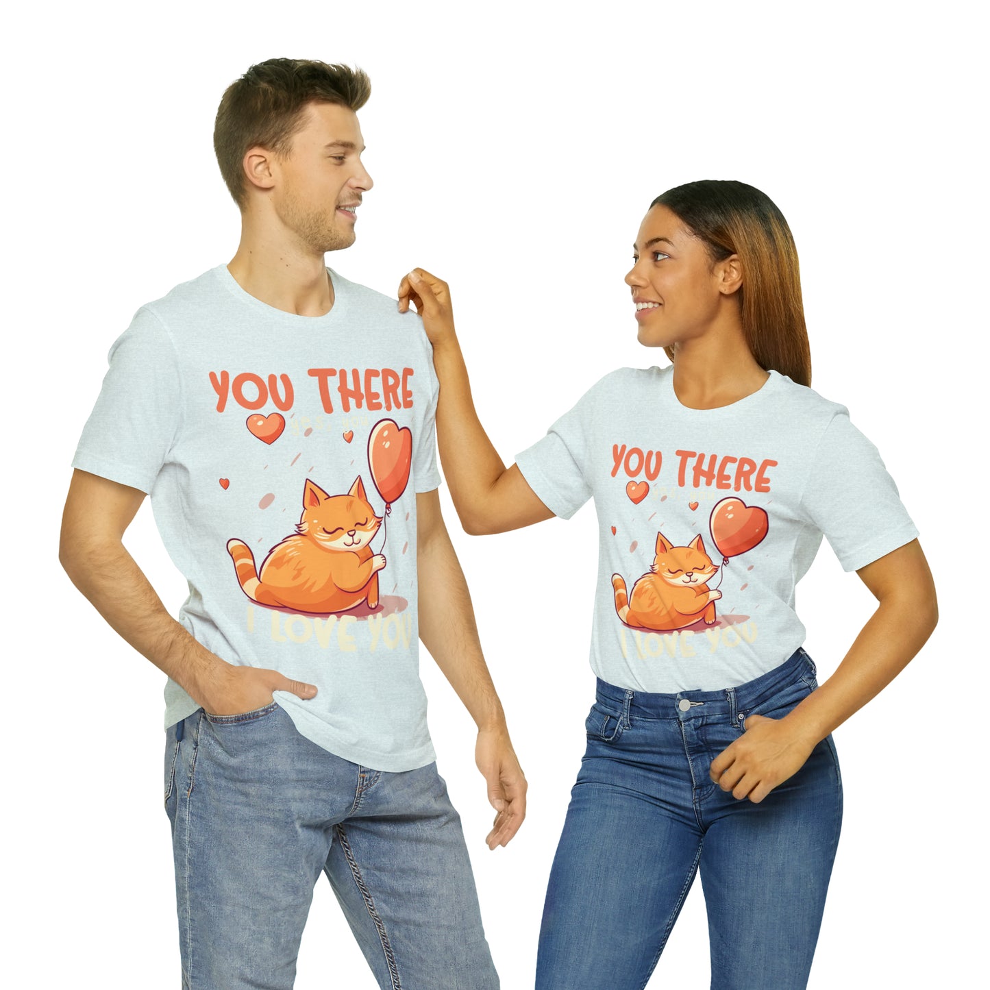 You There Yes, You I Love You Kitten Cat Lover Sleeping T-Shirt