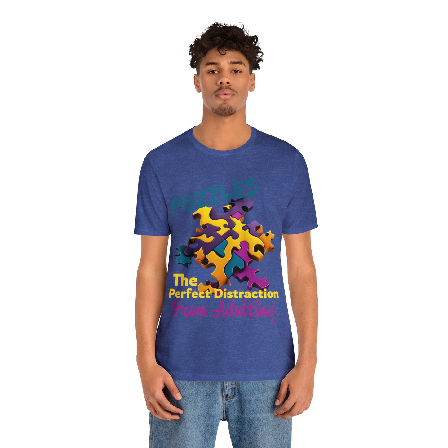 Puzzles The Perfect Distraction From Adulting Escapism T-Shirt