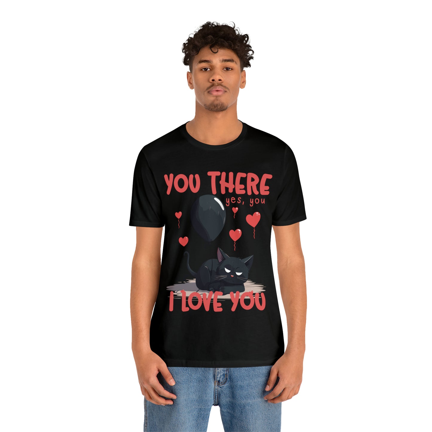 You There Yes, You I Love You Kitten Cat Lover Sleeping T-Shirt