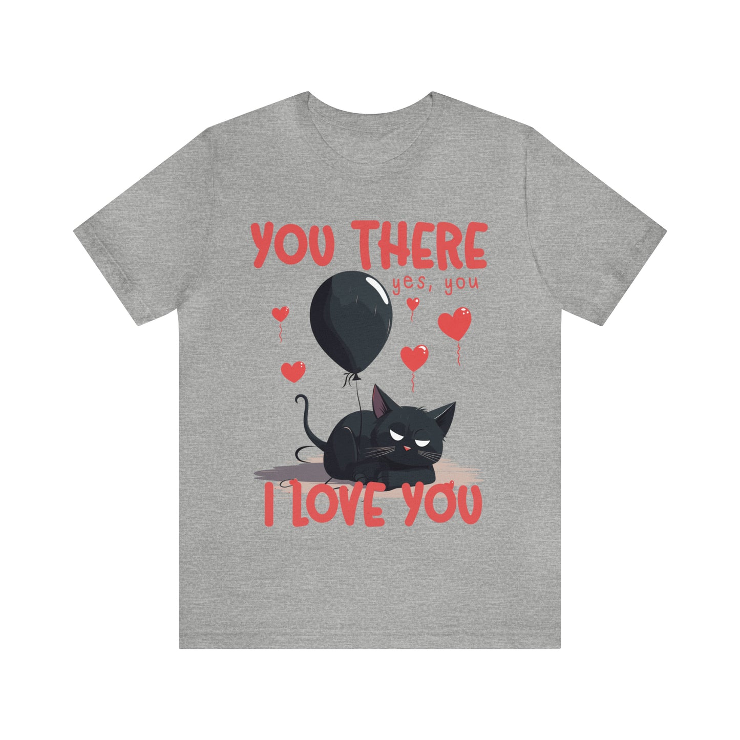 You There Yes, You I Love You Kitten Cat Lover Sleeping T-Shirt