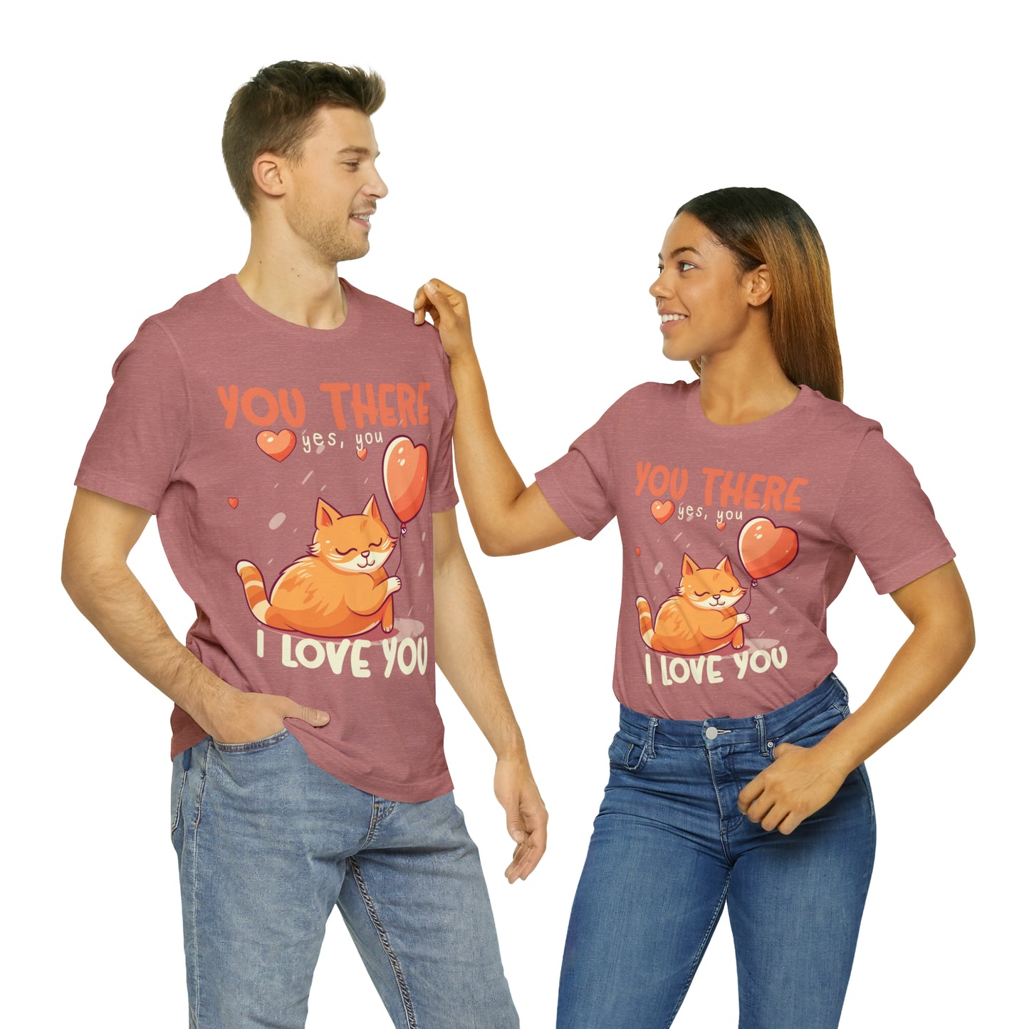 You There Yes, You I Love You Kitten Cat Lover Sleeping T-Shirt