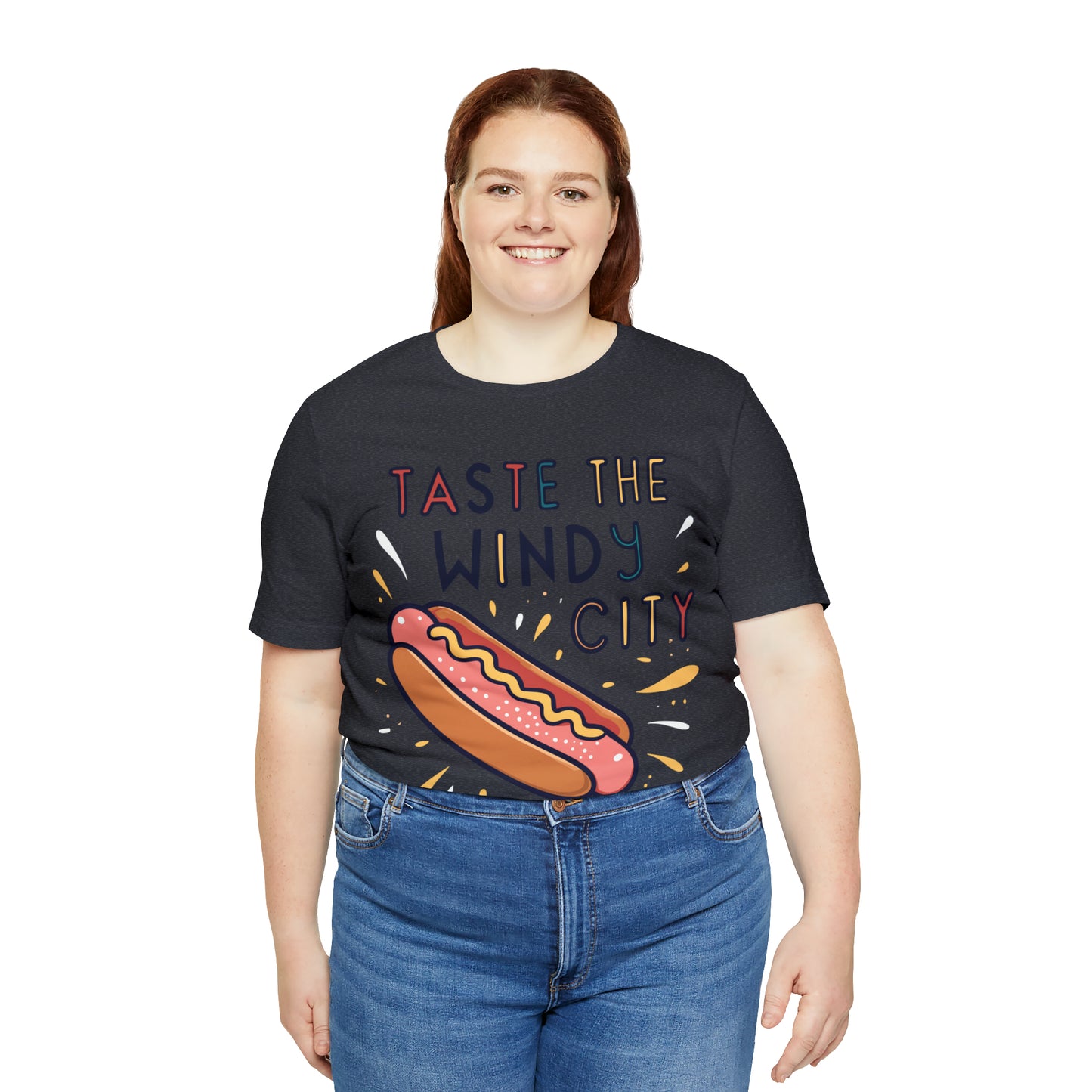 Taste The Windy City Chicago Hot Dog Lover Best Bites T-Shirt