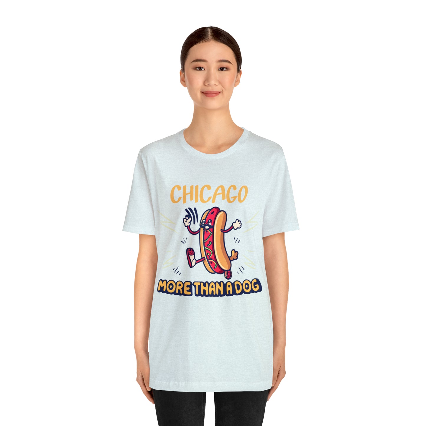 Chicago More Than a Dog Hot Dog Lover's Iconic Windy City T-Shirt