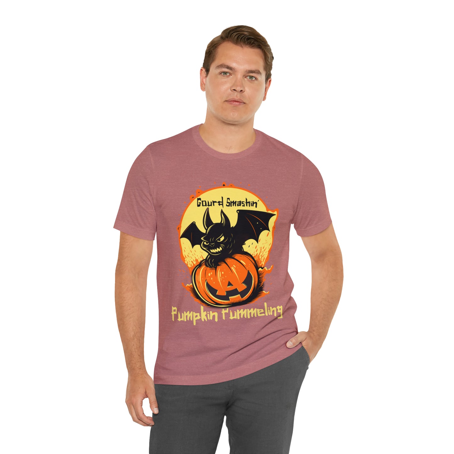 Gourd Smashin' Pumpkin Pummeling Halloween Autumn Harvest T-Shirt