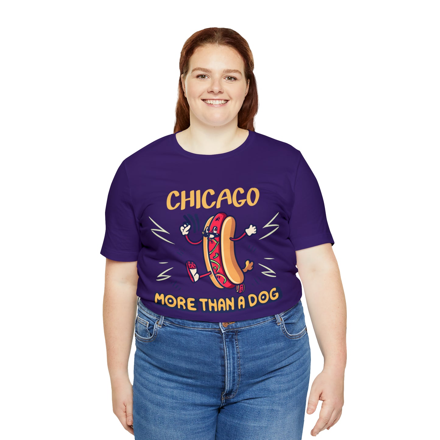 Chicago More Than a Dog Hot Dog Lover's Iconic Windy City T-Shirt