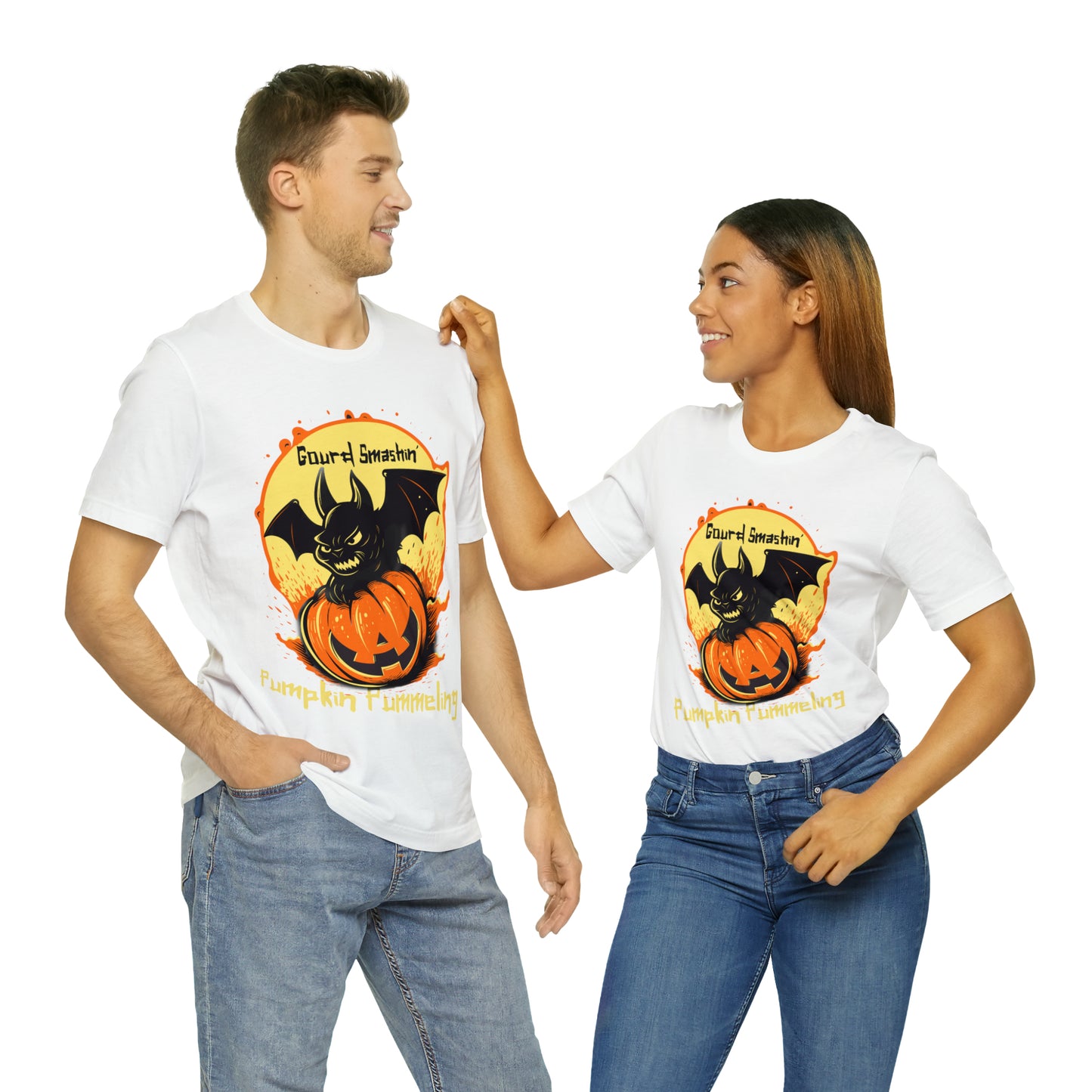 Gourd Smashin' Pumpkin Pummeling Halloween Autumn Harvest T-Shirt